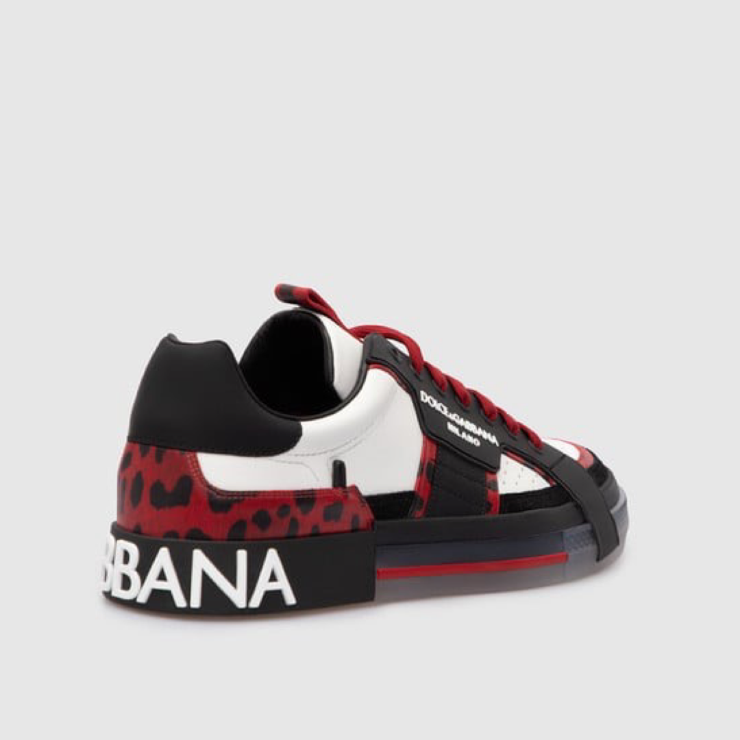Dolce & Gabbana Custom 2.Zero Men Sneakers Heel View