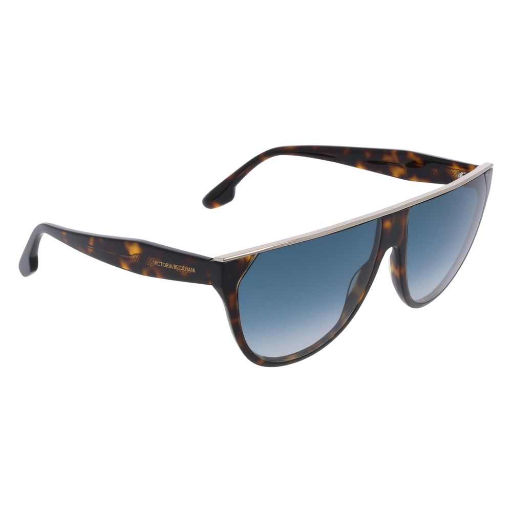 Victoria Beckham Brown Acetate Sunglasses