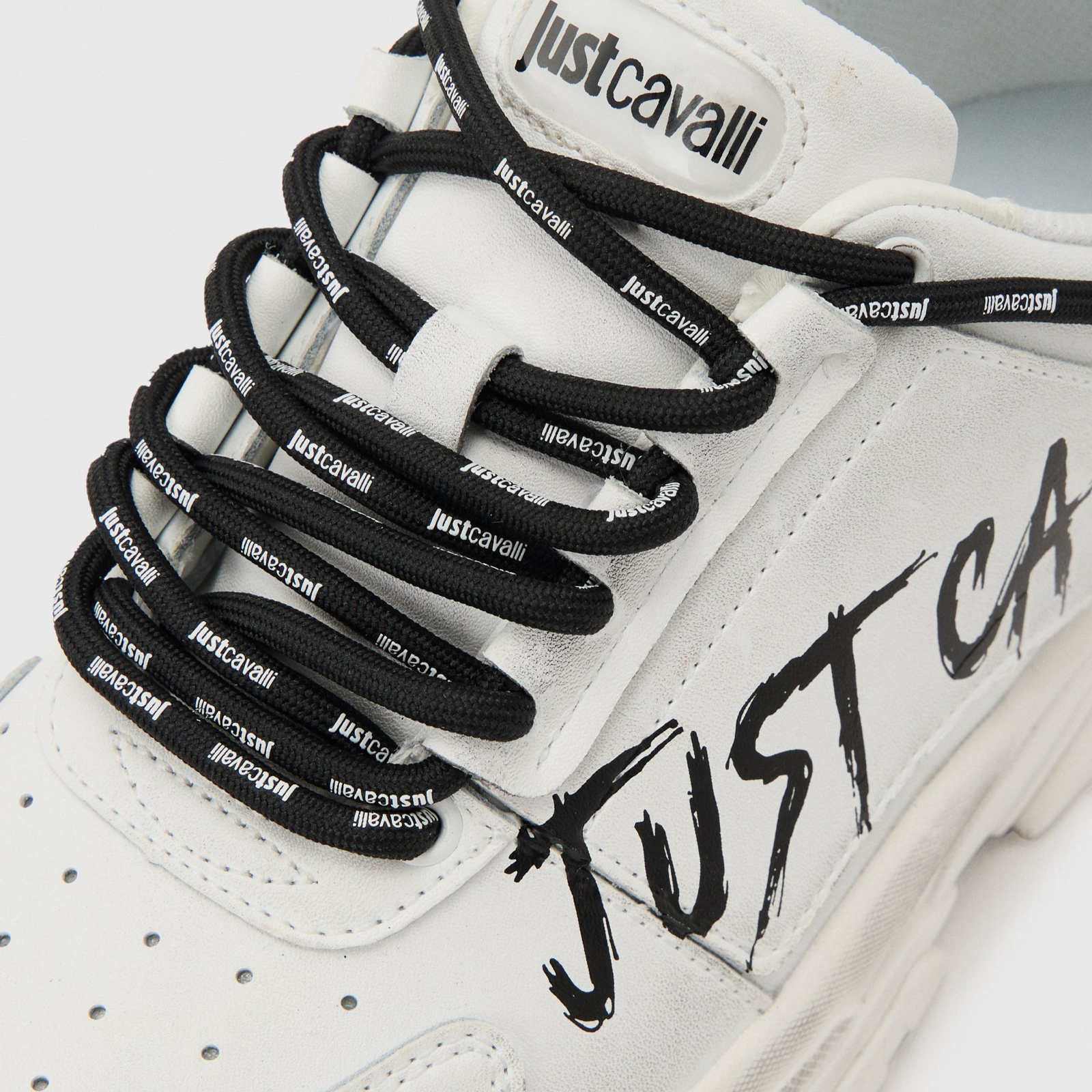 Мъжки кецове Just Cavalli Fondo Liuk 80QA3SH1 ZPC21 003 Men Sneakers Close-Up