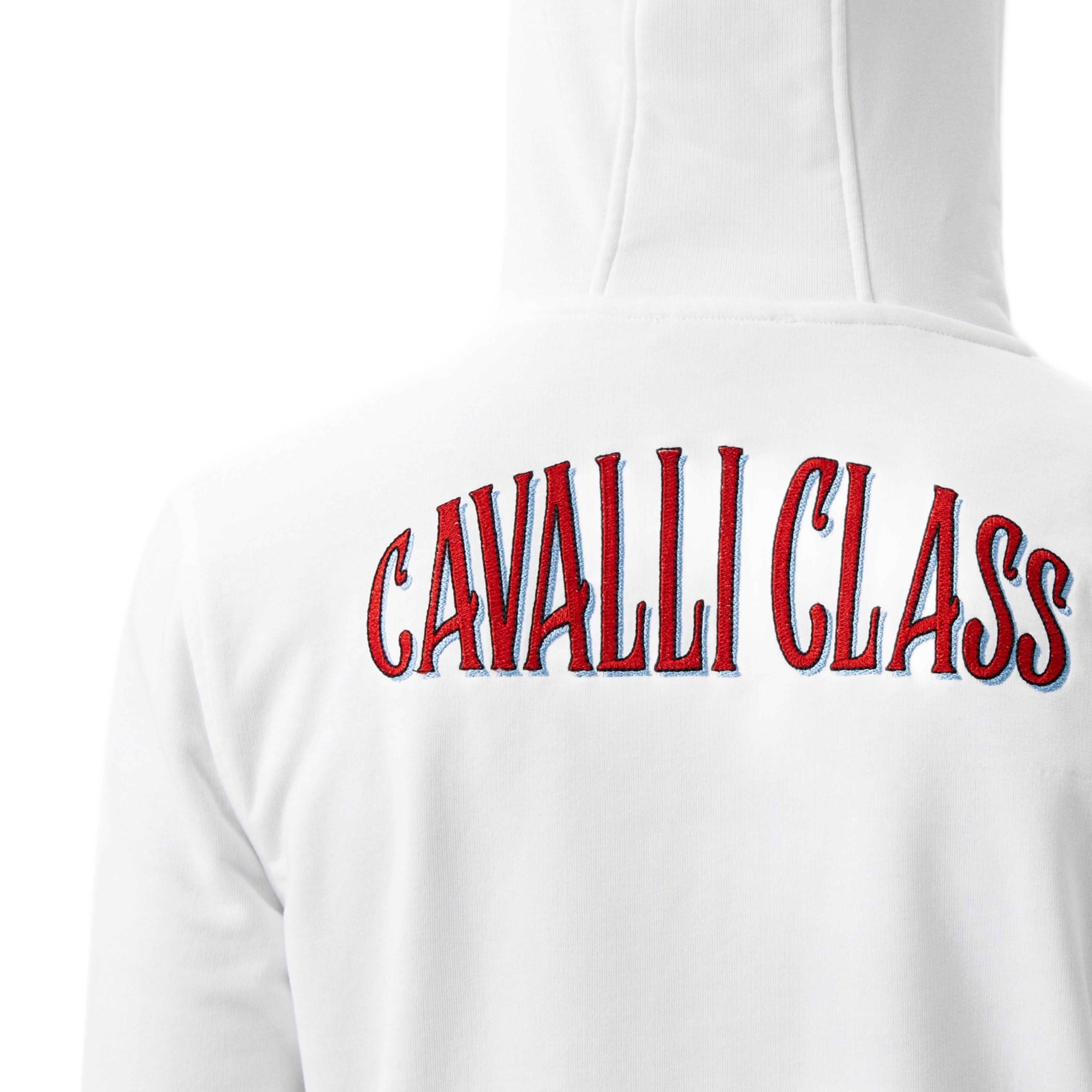 Мъжки суитчър Cavalli Class QXT65C CF062 BIANCO