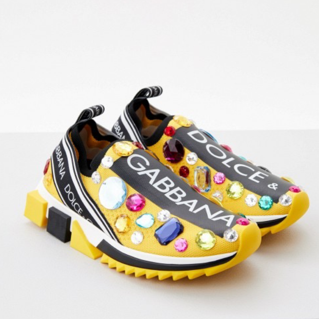 Дамски маратонки Dolce & Gabbana Sorrento Crystals Women Sneakers