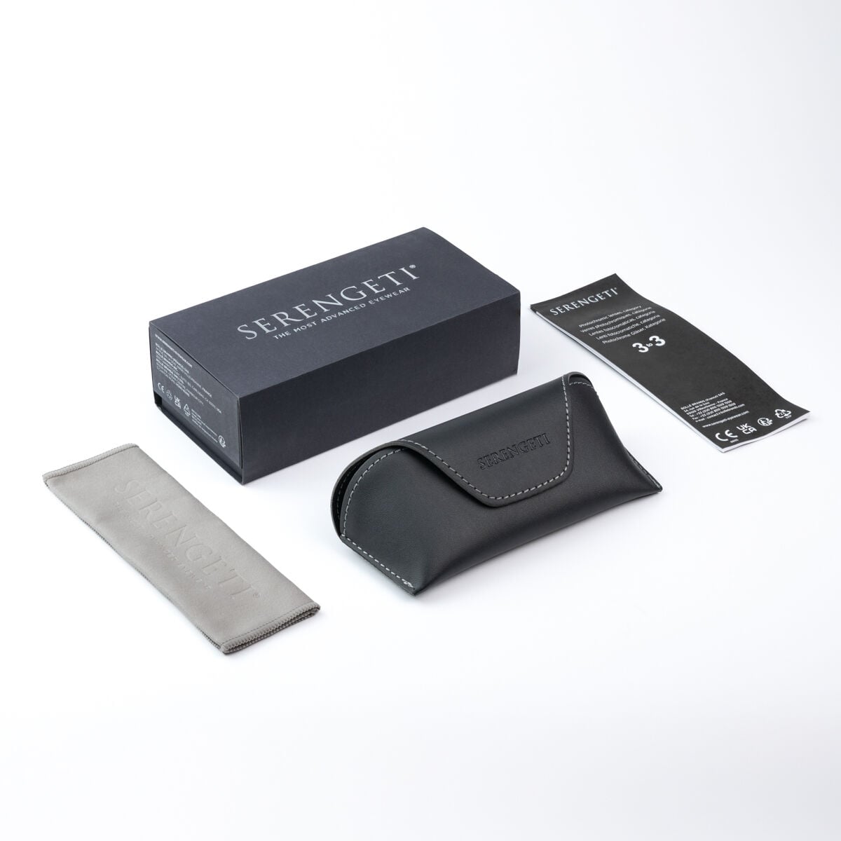 Serengeti Hamel Unisex Metal Sunglasses