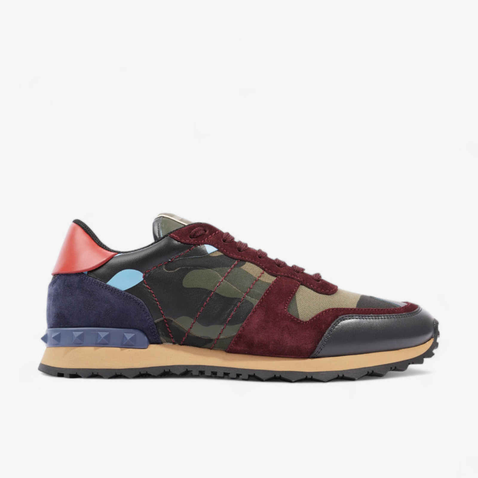 Valentino Garavani Rockrunner Men Sneakers S0723TCCHSM Lateral View