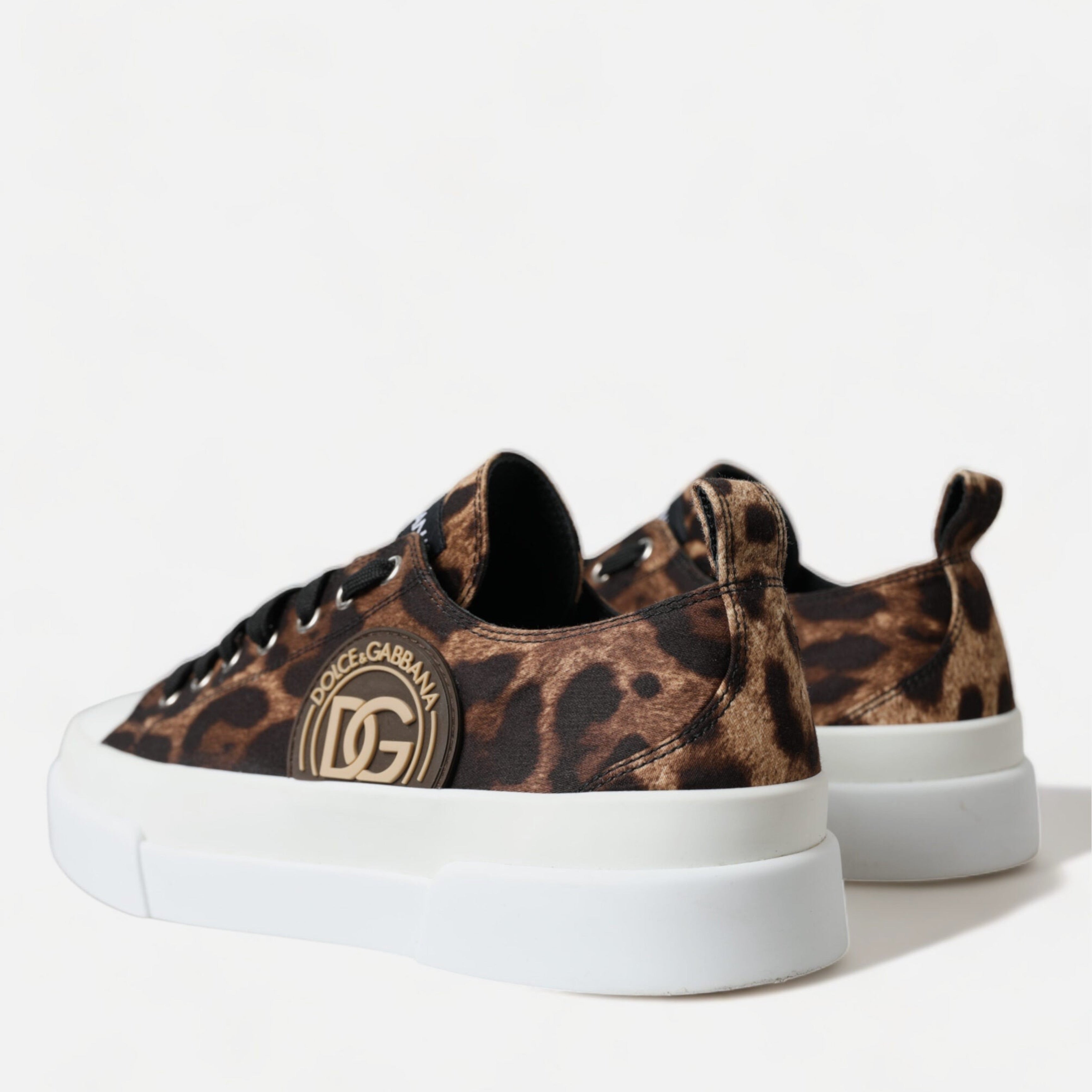 Мъжки леопардови кецове сникърси Dolce & Gabbana Men’s Leopard Sneakers