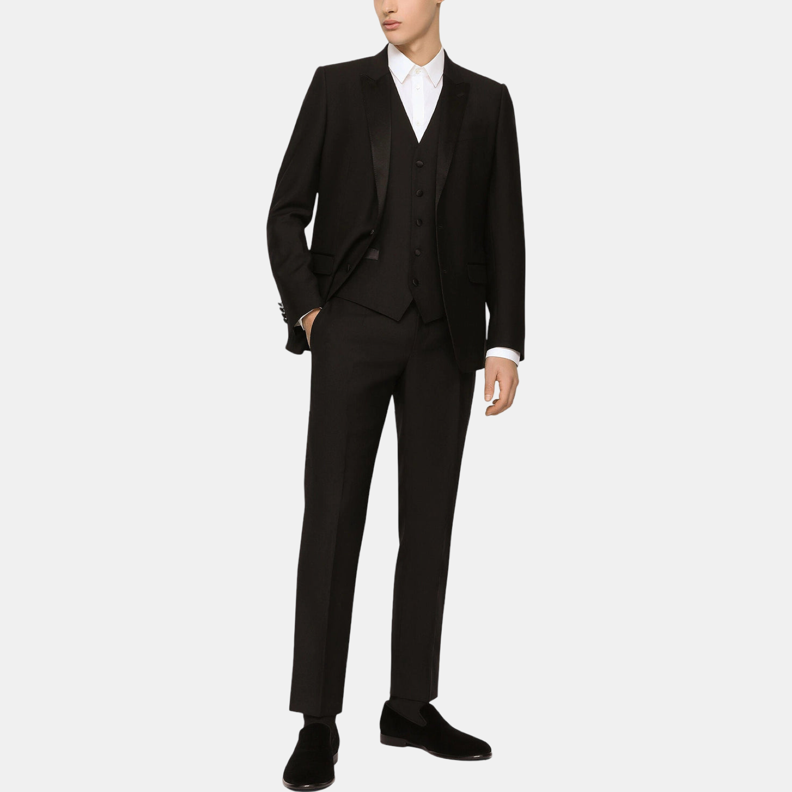 Dolce & Gabbana MARTINI 3 Piece Men Suit Front View