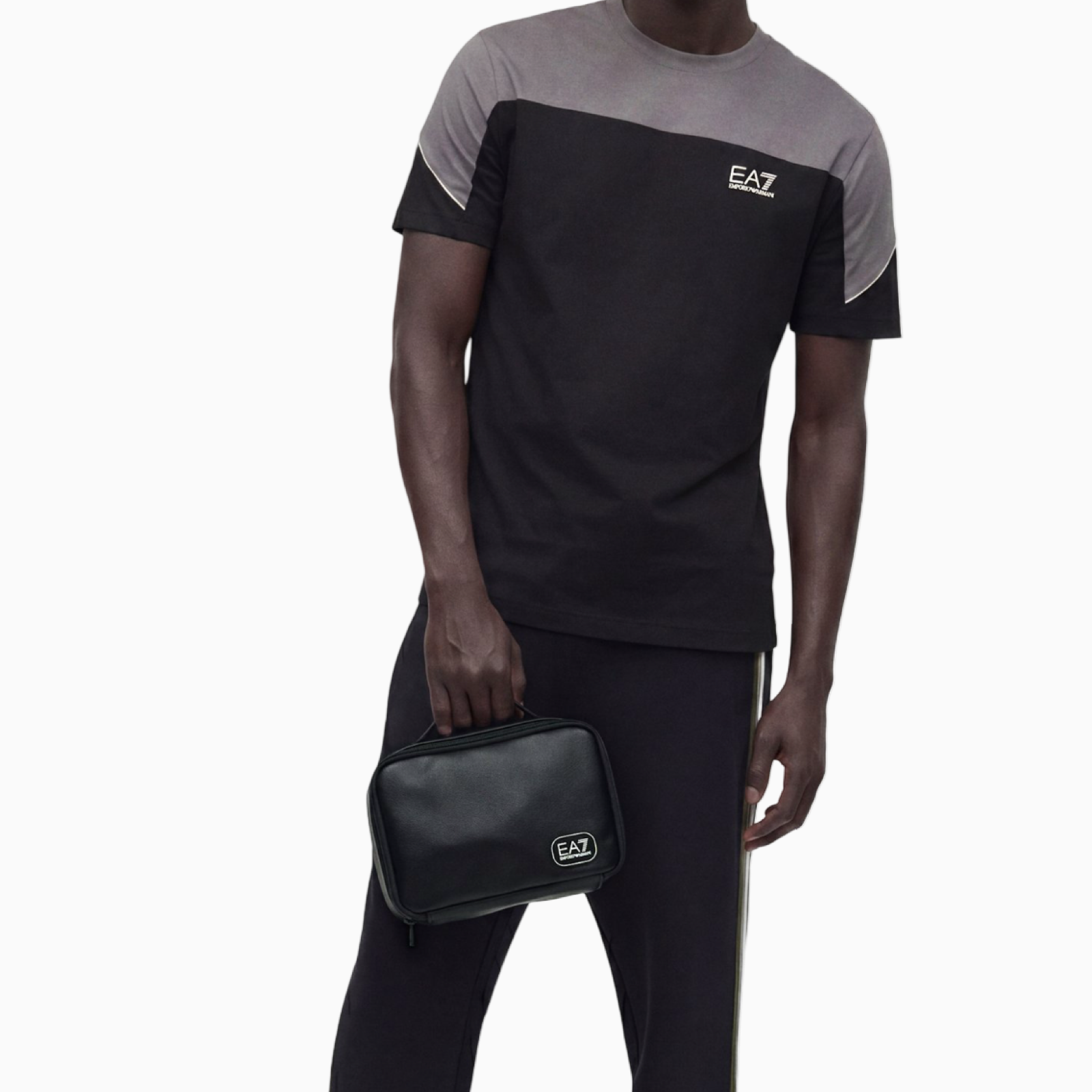 Мъжка козметична чанта EA7 Emporio Armani Men Cosmetic Bag 7X000756 AF29345 UC001 Hand View