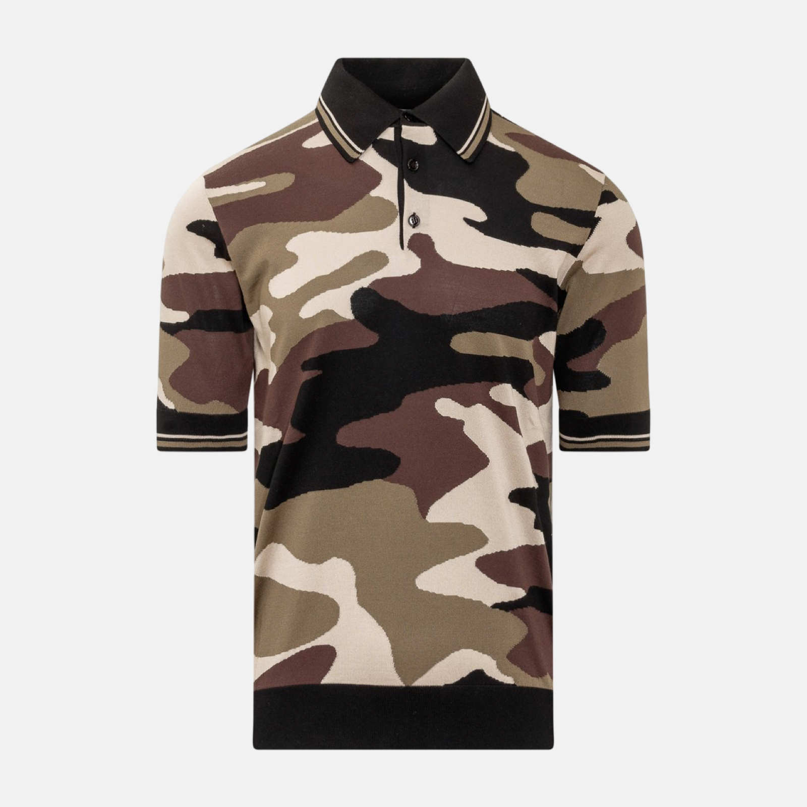 Мъжка поло тениска Dolce & Gabbana Camouflage Men Polo