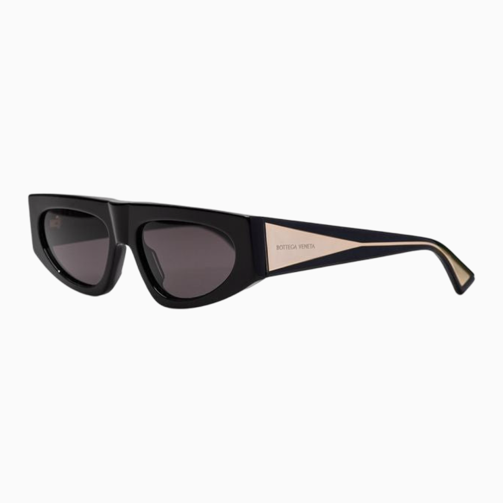 Bottega Veneta Black Acetate Sunglasses