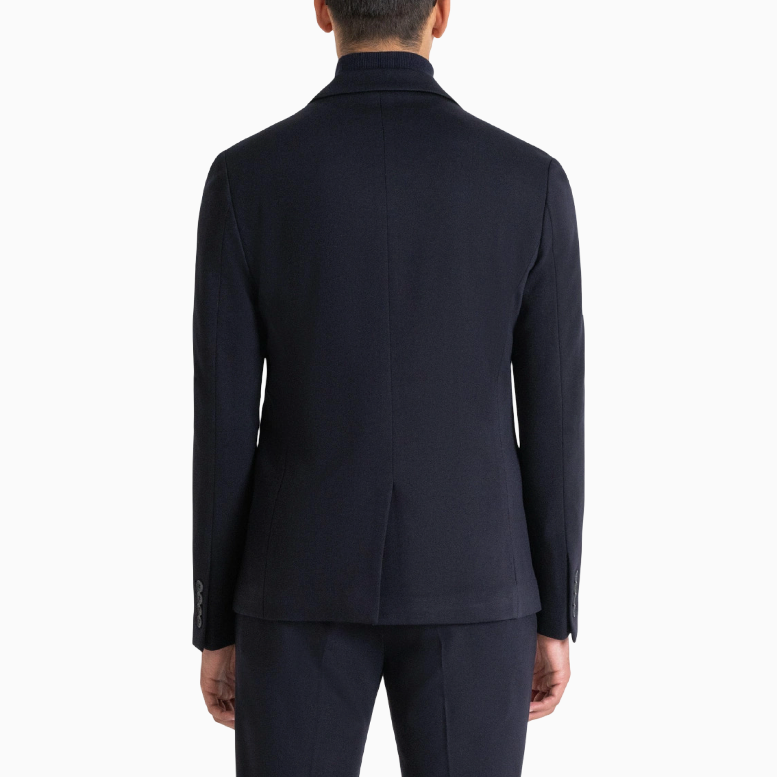 Мъжко тъмно синьо сако Antony Morato Men Blazer MMJS00078-FA151183 Back View