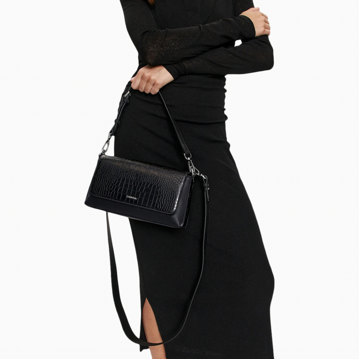 Дамска чанта Calvin Klein Women Shoulder Bag K60K612111 BEH Model View
