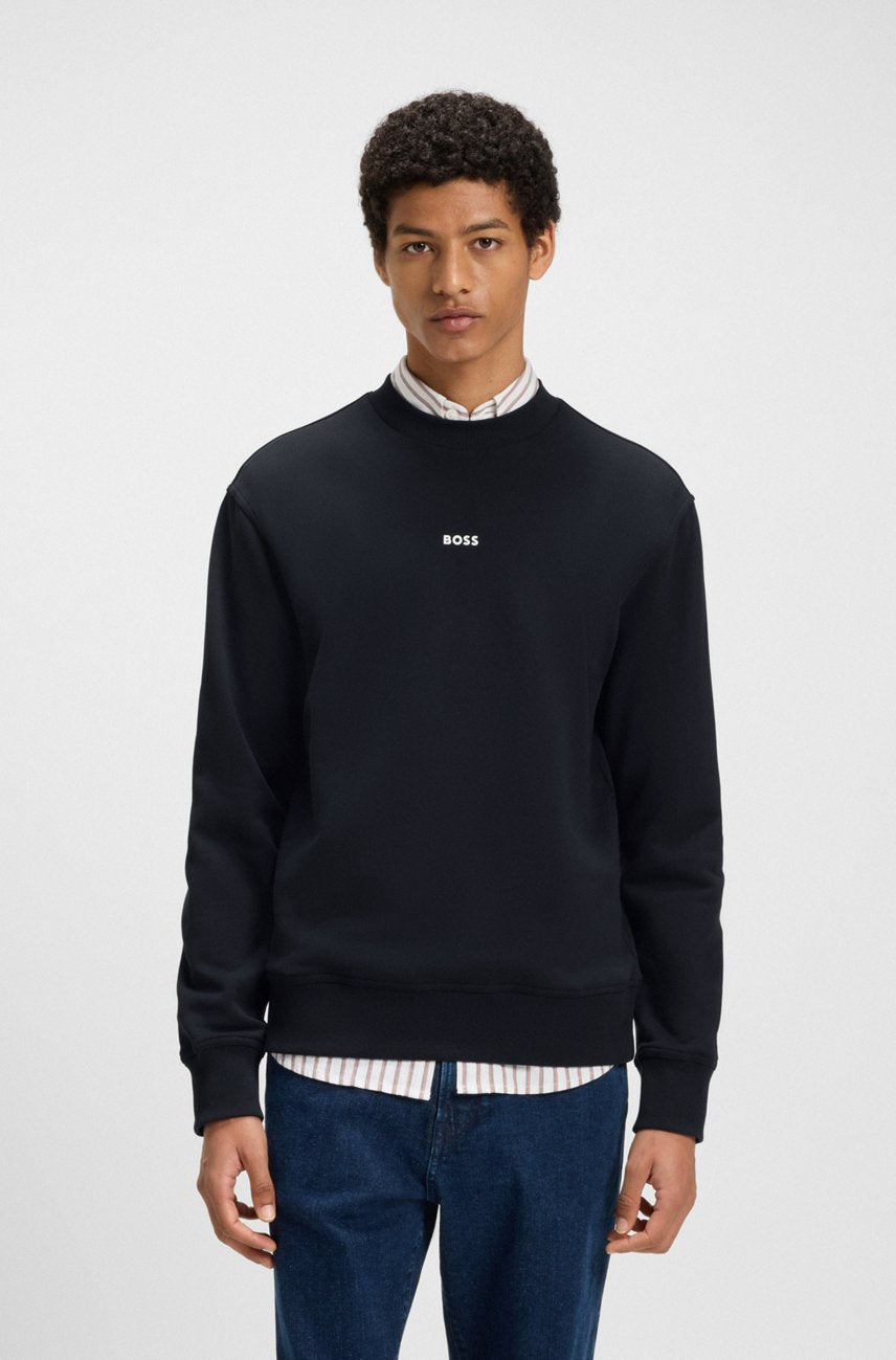 Мъжка памучна блуза Men’s cotton sweatshirt Hugo Boss 50514541 Dark Blue