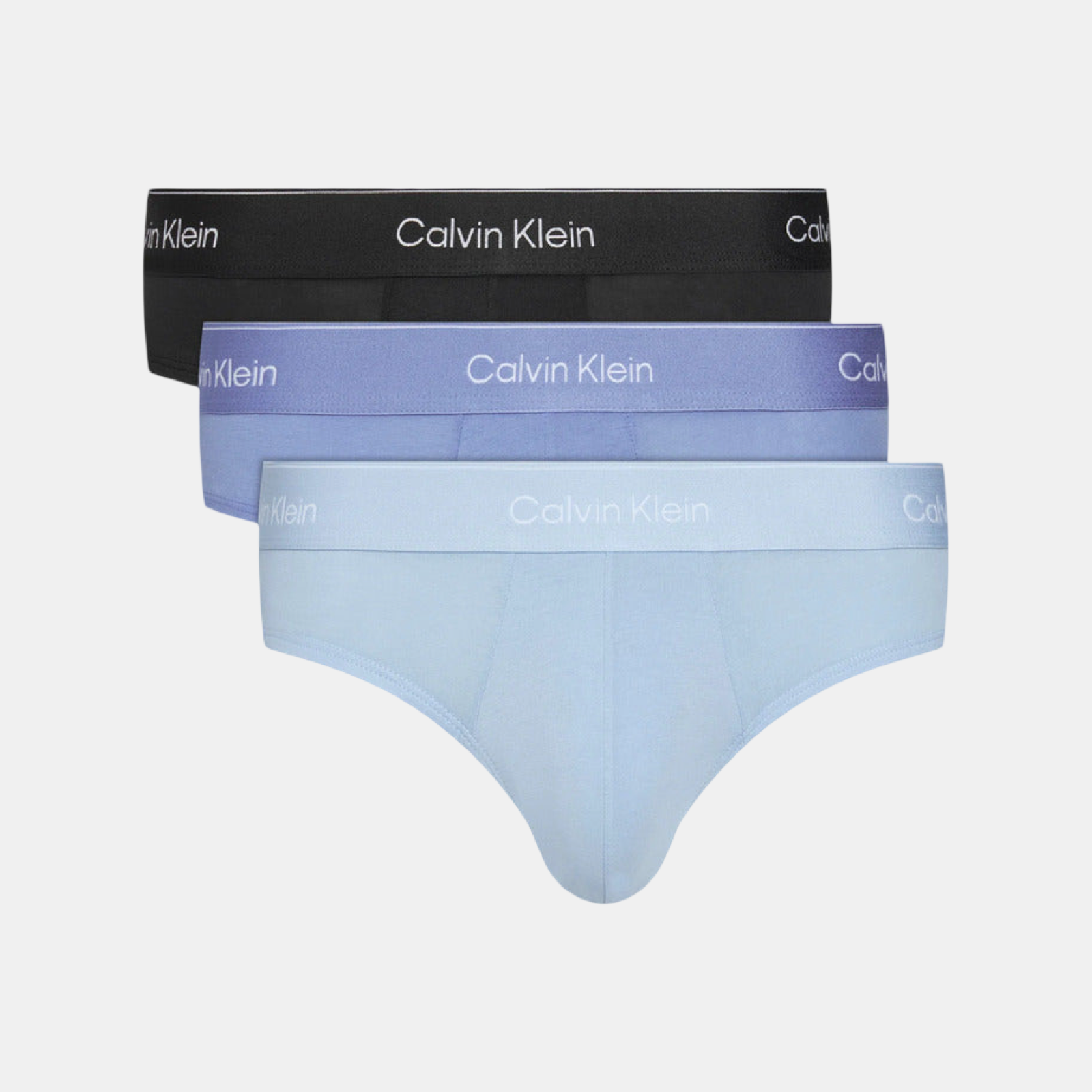 3 броя мъжки слипове Calvin Klein 3-pack briefs LV00NB4388 Front View