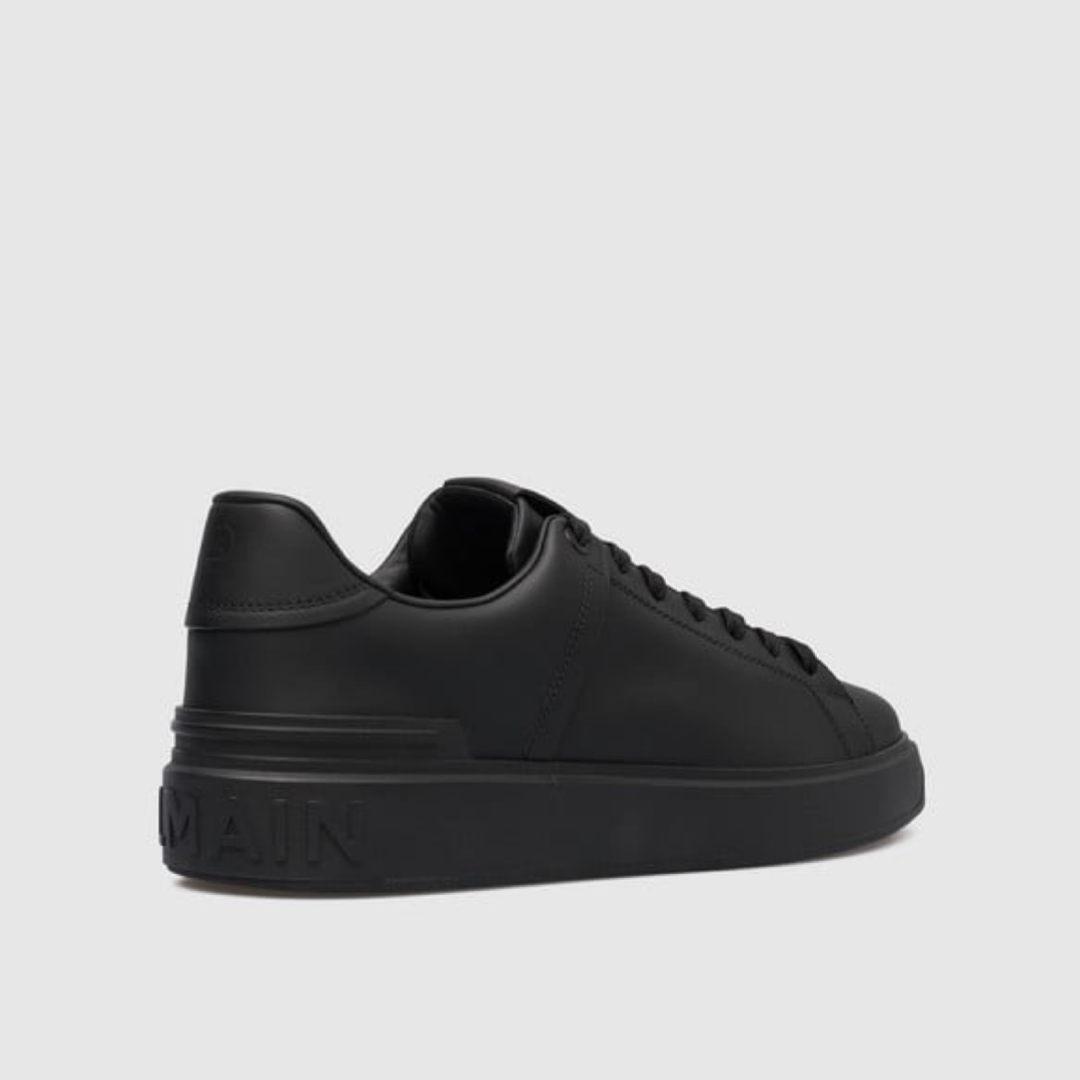 Дамски черни кецове Balmain B-Court Women Sneakers