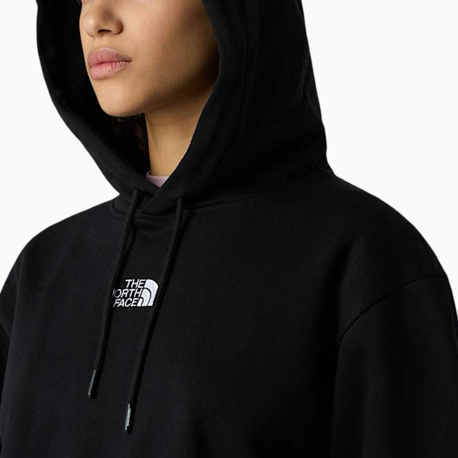 Дамско черно худи The North Face Women Hoodie NF0A89EXJK3 Close-Up