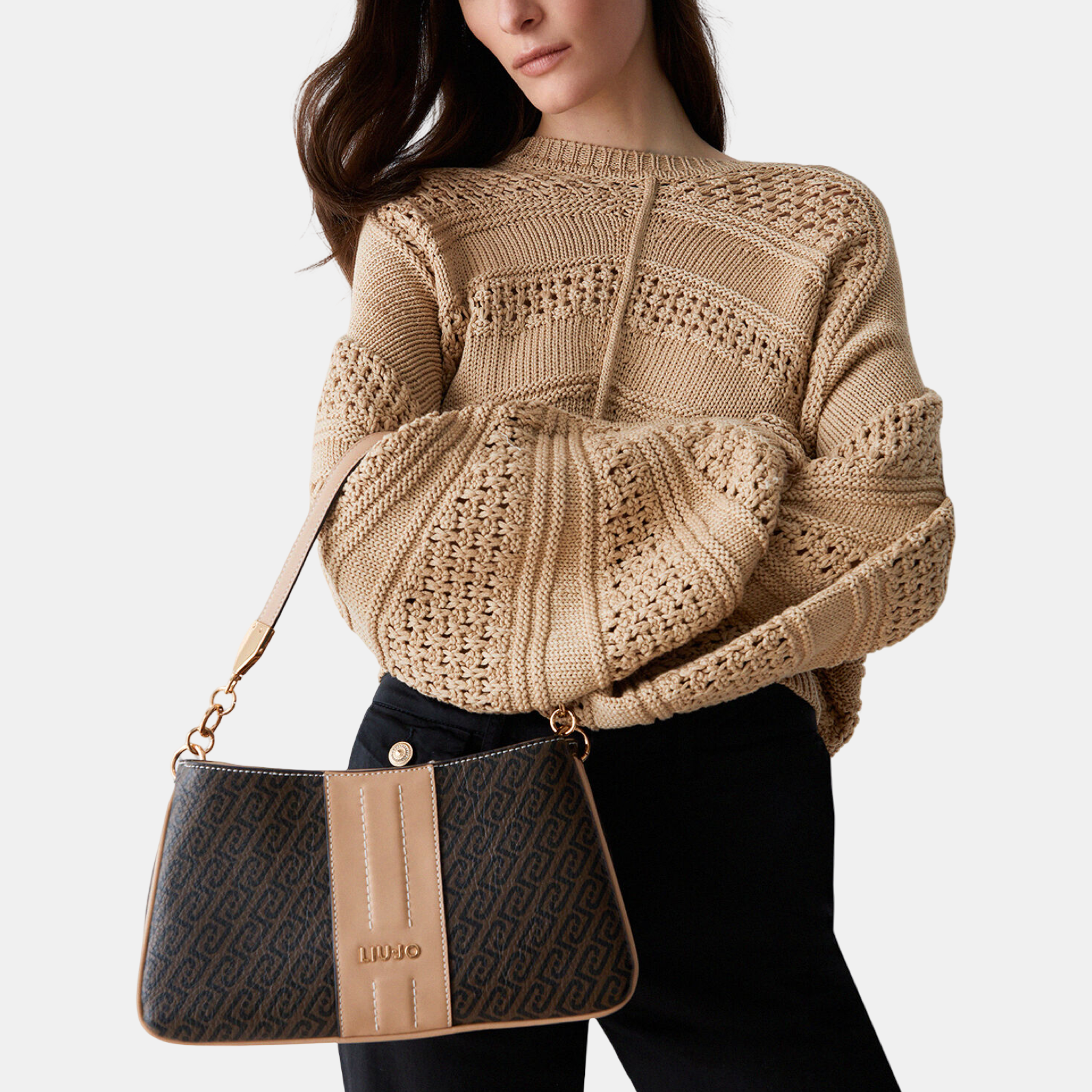 Дамска чанта Liu Jo Women Shoulder Bag AA6107 E1118 C3904 Model View