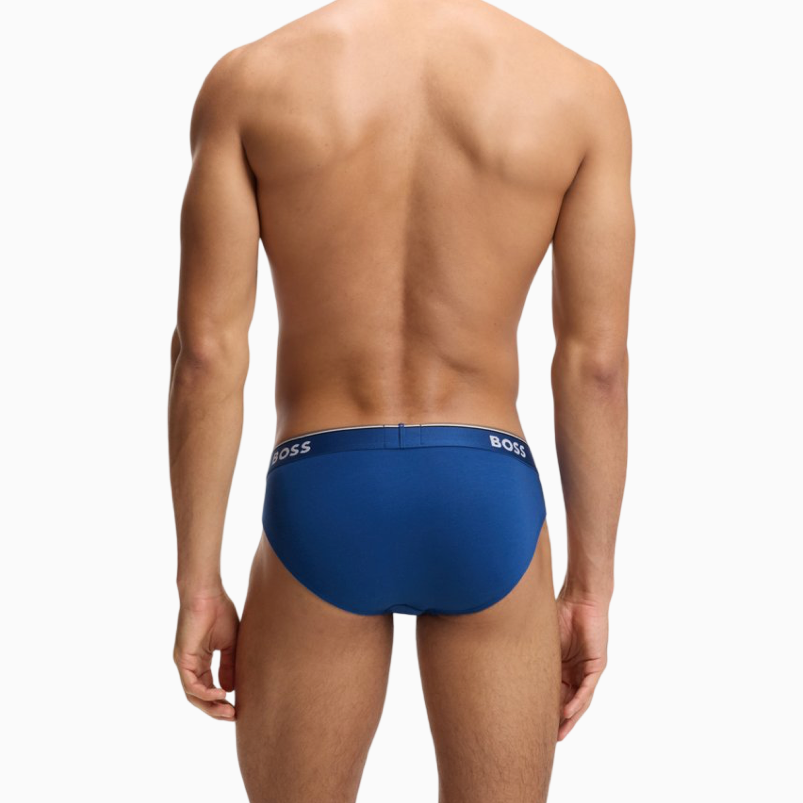 Мъжки слипове Boss Men 3-pack Briefs 50475273 962 Back View