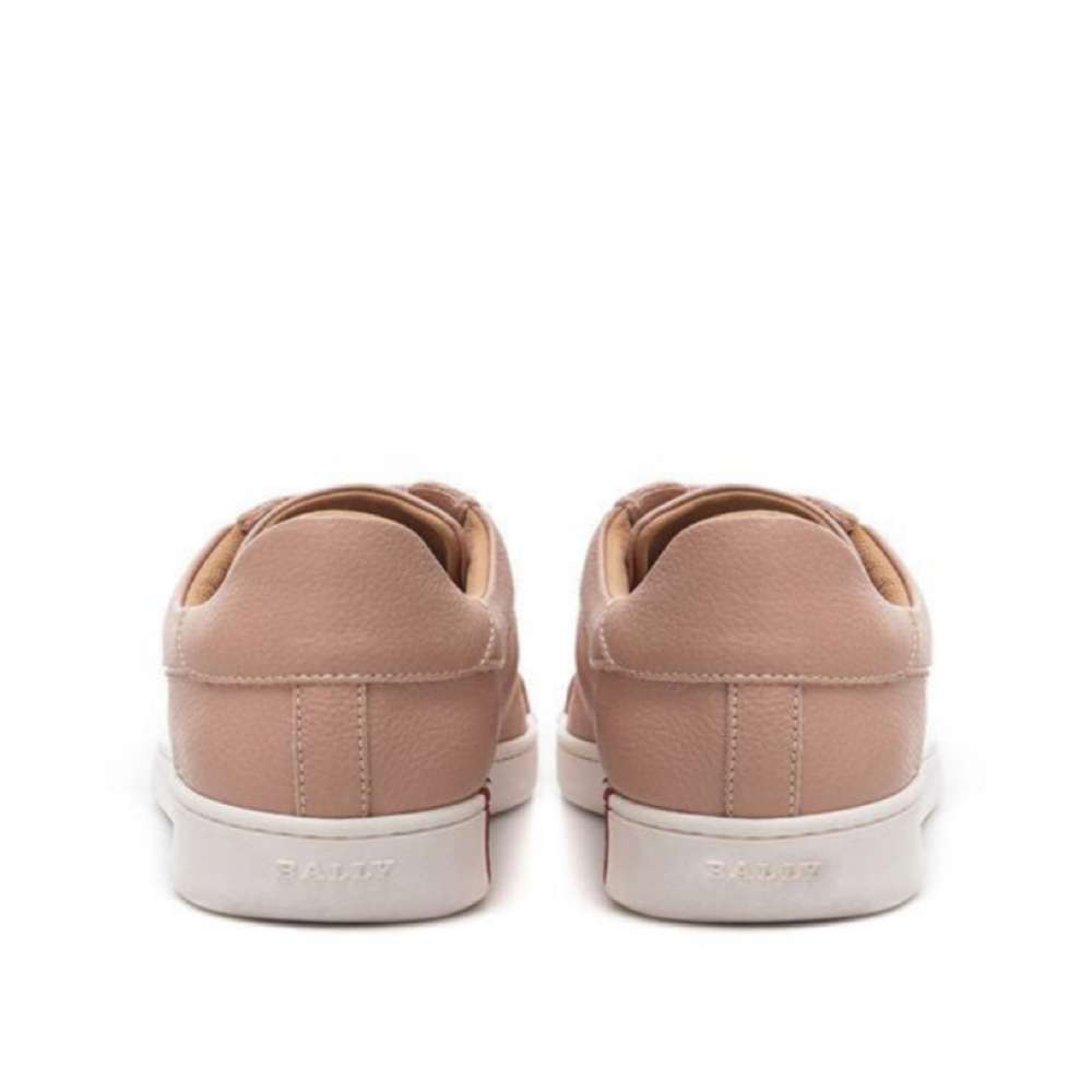 Дамски розови маратонки Bally Pink Leather Sneaker