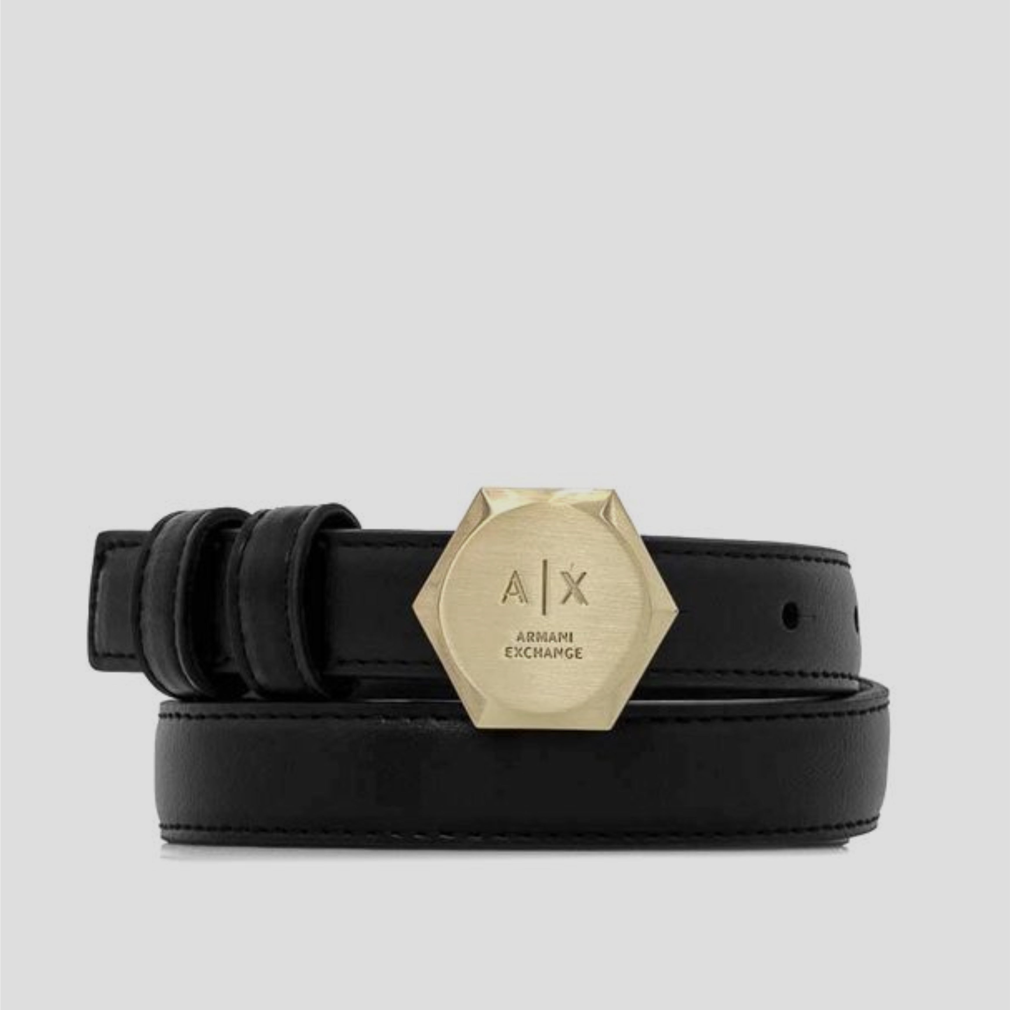 Дамски колан със златиста катарама Women’s belt Armani Exchange
941189 4F788 00020 Black