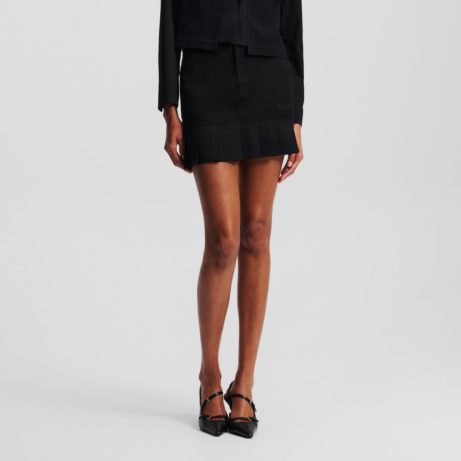 Дамска пола Karl Lagerfeld Jeans Women Skirt A3W12012 999 Front View