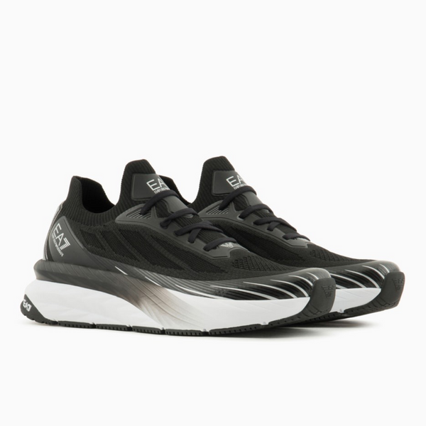 Мъжки маратонки EA7 Emporio Armani Crusher Distance Sonic Knit X8X176 XK377 N763 (черно) Изглед от вътрешната страна