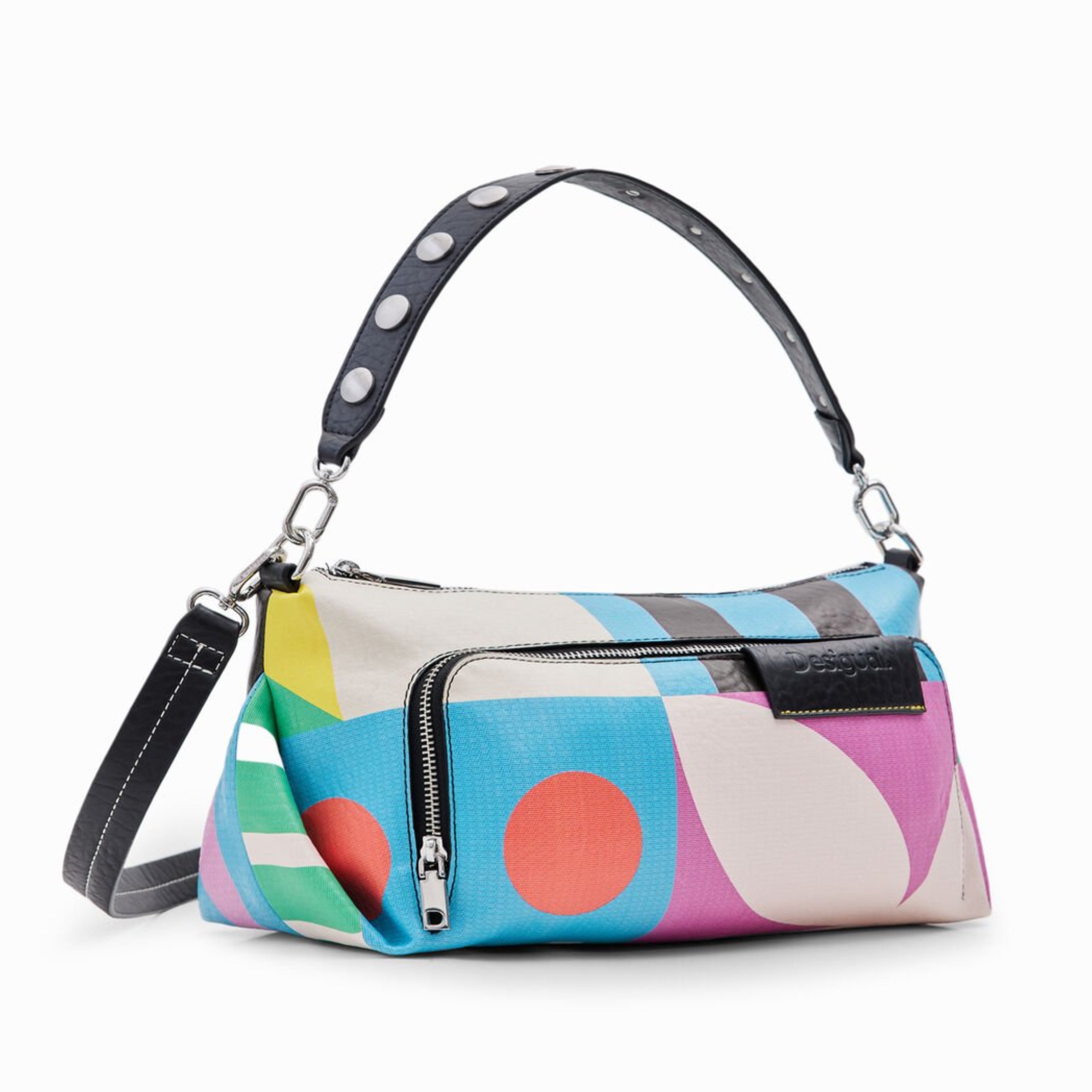 Дамска чанта за рамо Women’s shoulder bag Desigual M Geometric 24SAXP44 9019U Multicolor