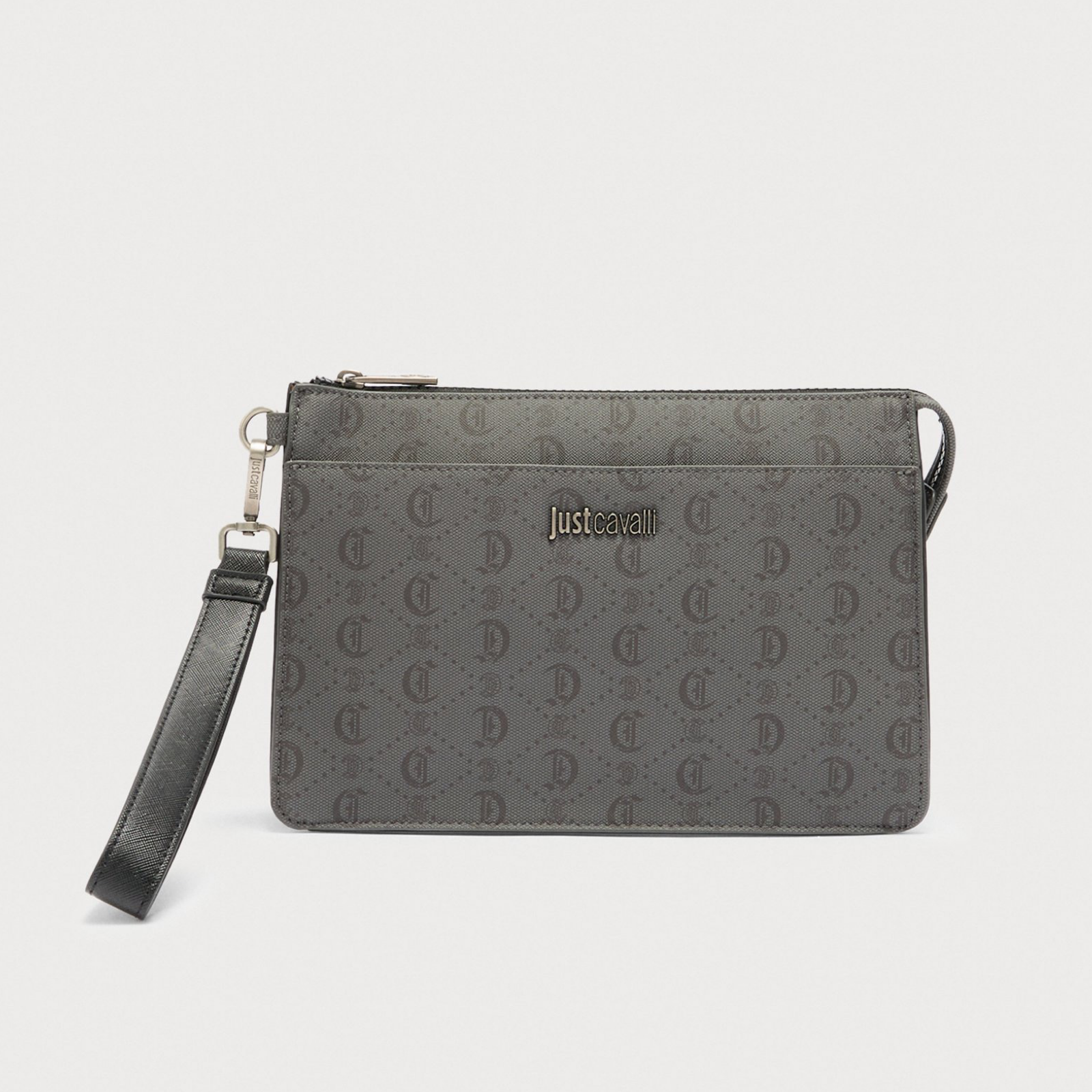 Мъжка чанта Just Cavalli Men Clutch Bag 80QA4B45 ZSD82 R13 Front View