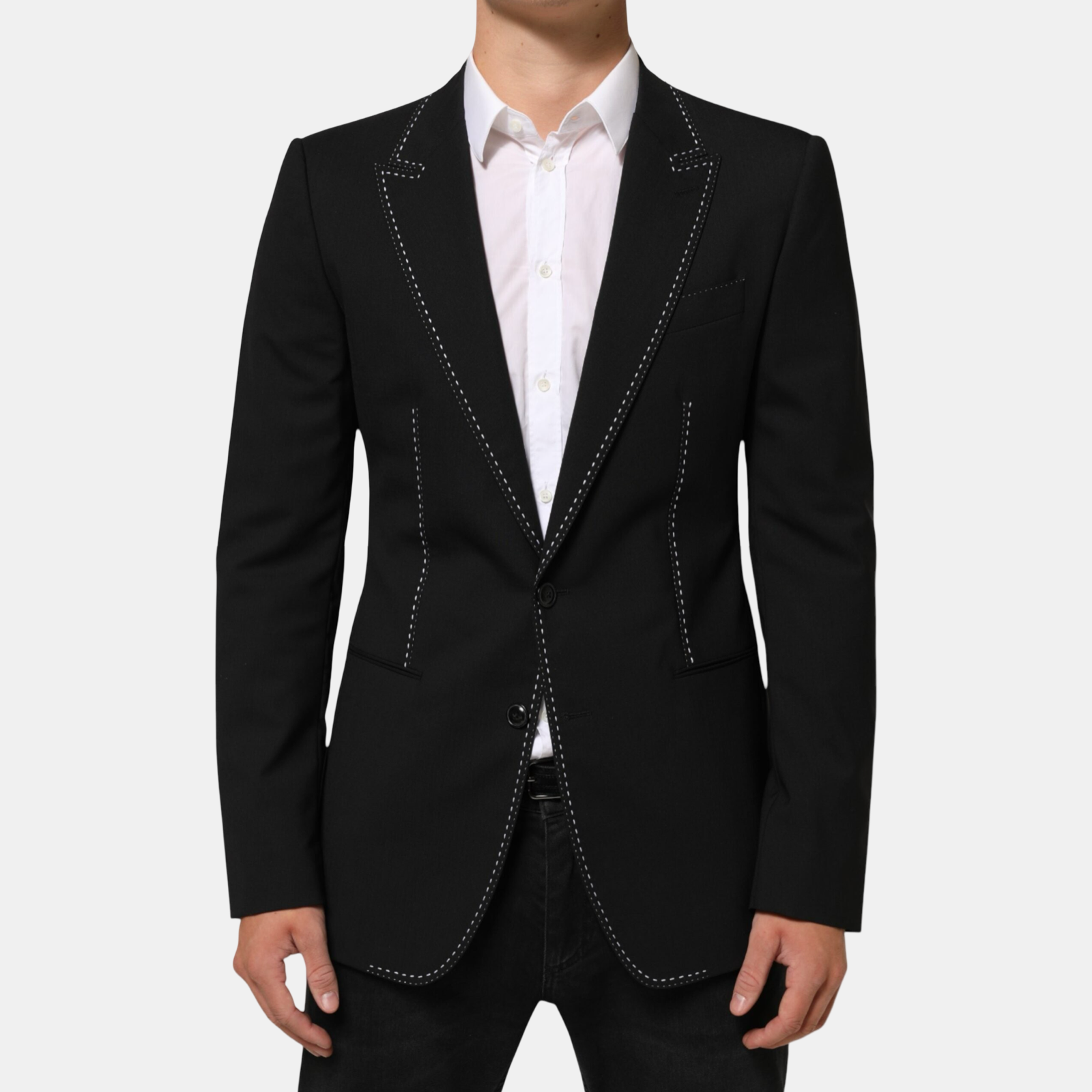 Dolce & Gabbana Sicilia Men Blazer Front View