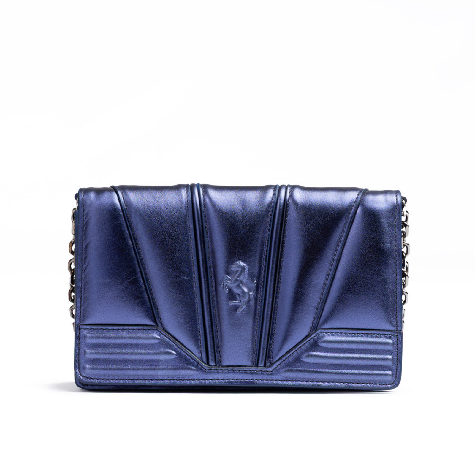 Ferrari GT Patent Leather Bag Front View