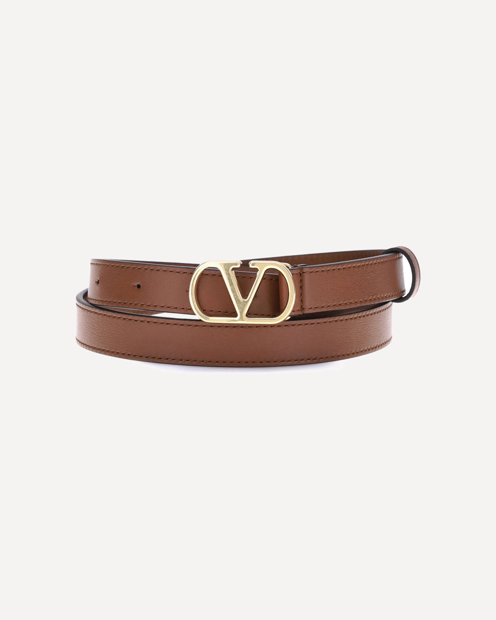 Дамски колан Women’s luxury belt Valentino Garavanni 7W2T0SM7IYRWU2 Brown front view