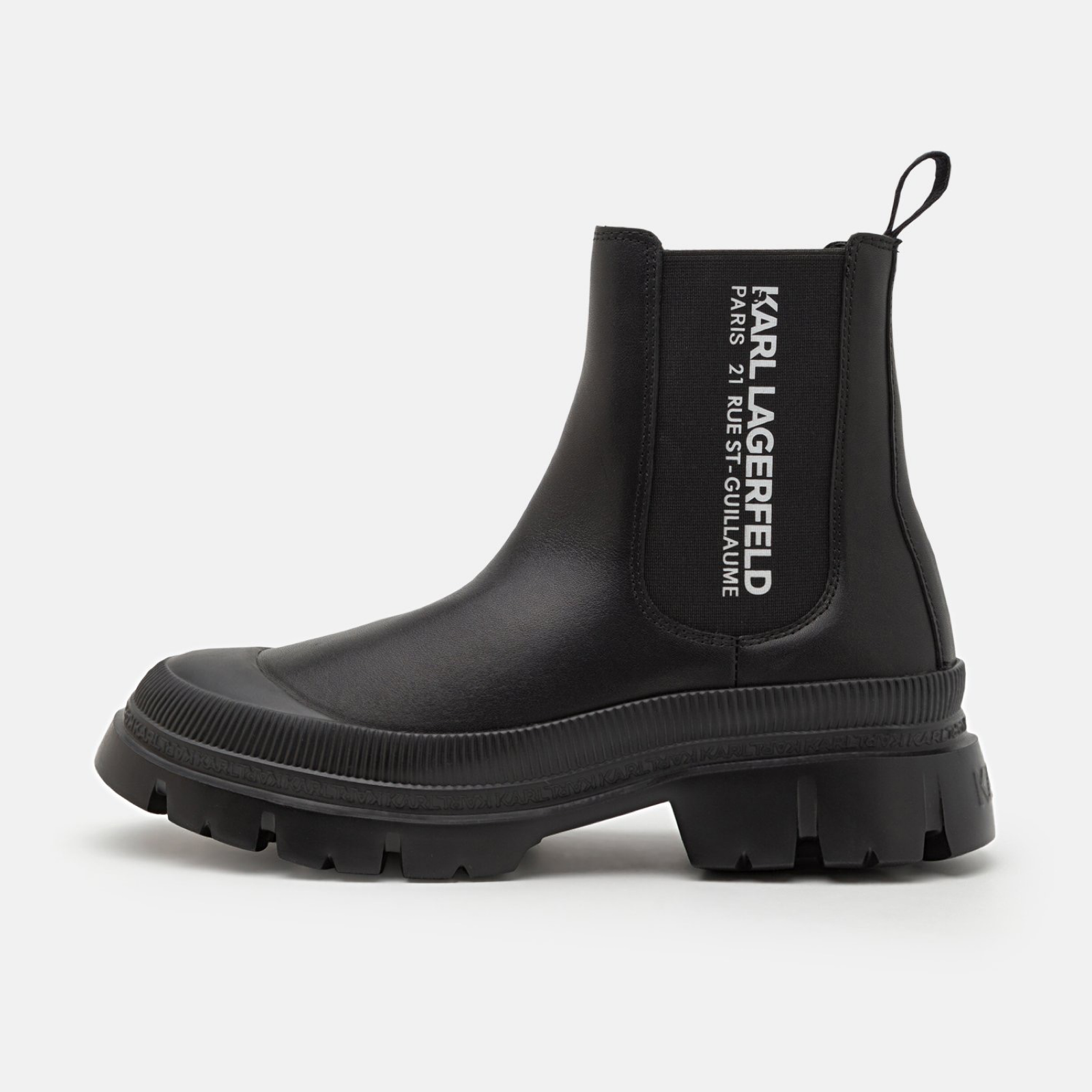 Мъжки боти Men’s ankle boots Karl Lagerfeld KL25244 000 Black lateral view