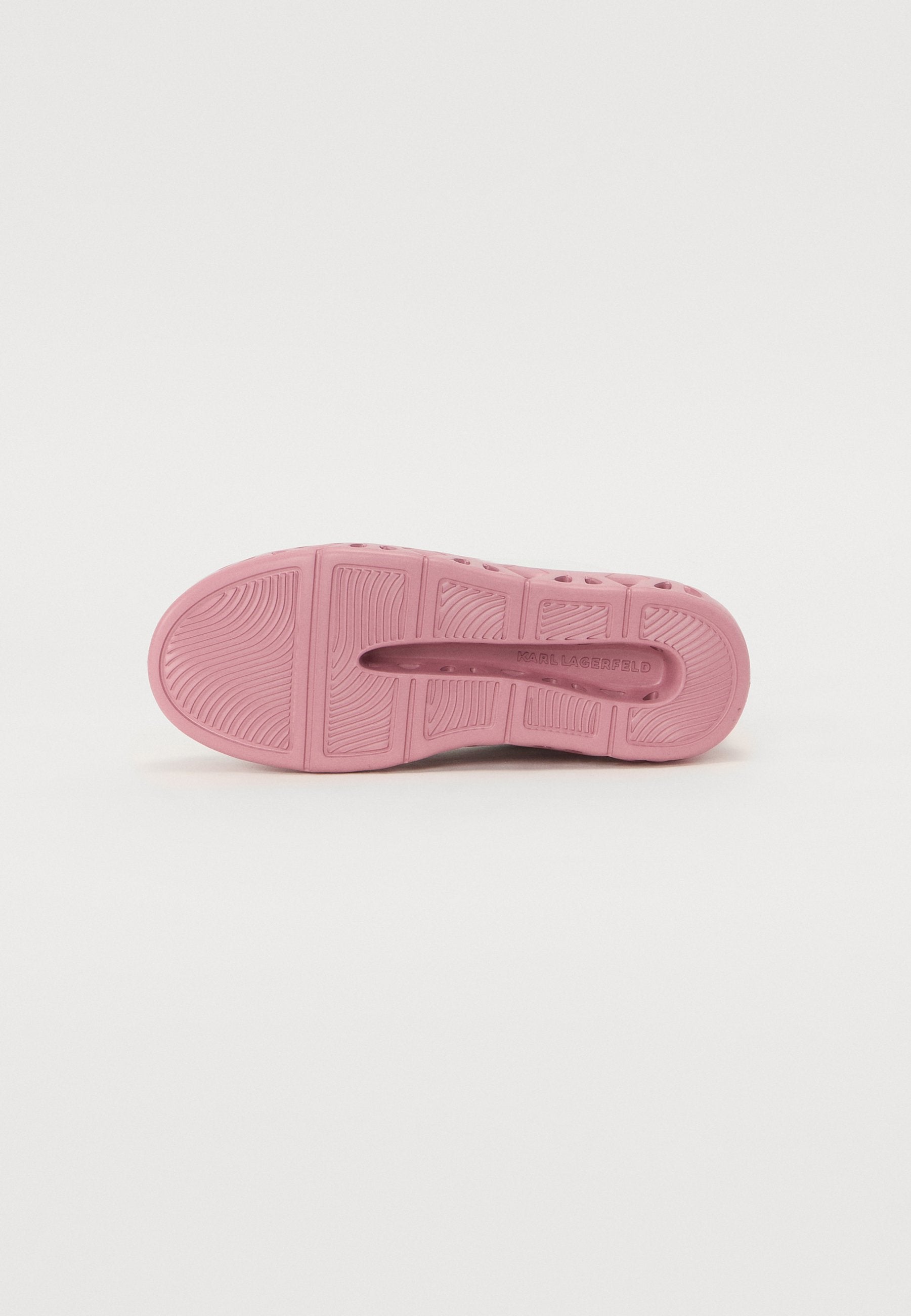 Дамски кецове в бяло и розово Women’s sneakers Karl Lagerfeld Kite KL64525 01P White/Pink Outsole view