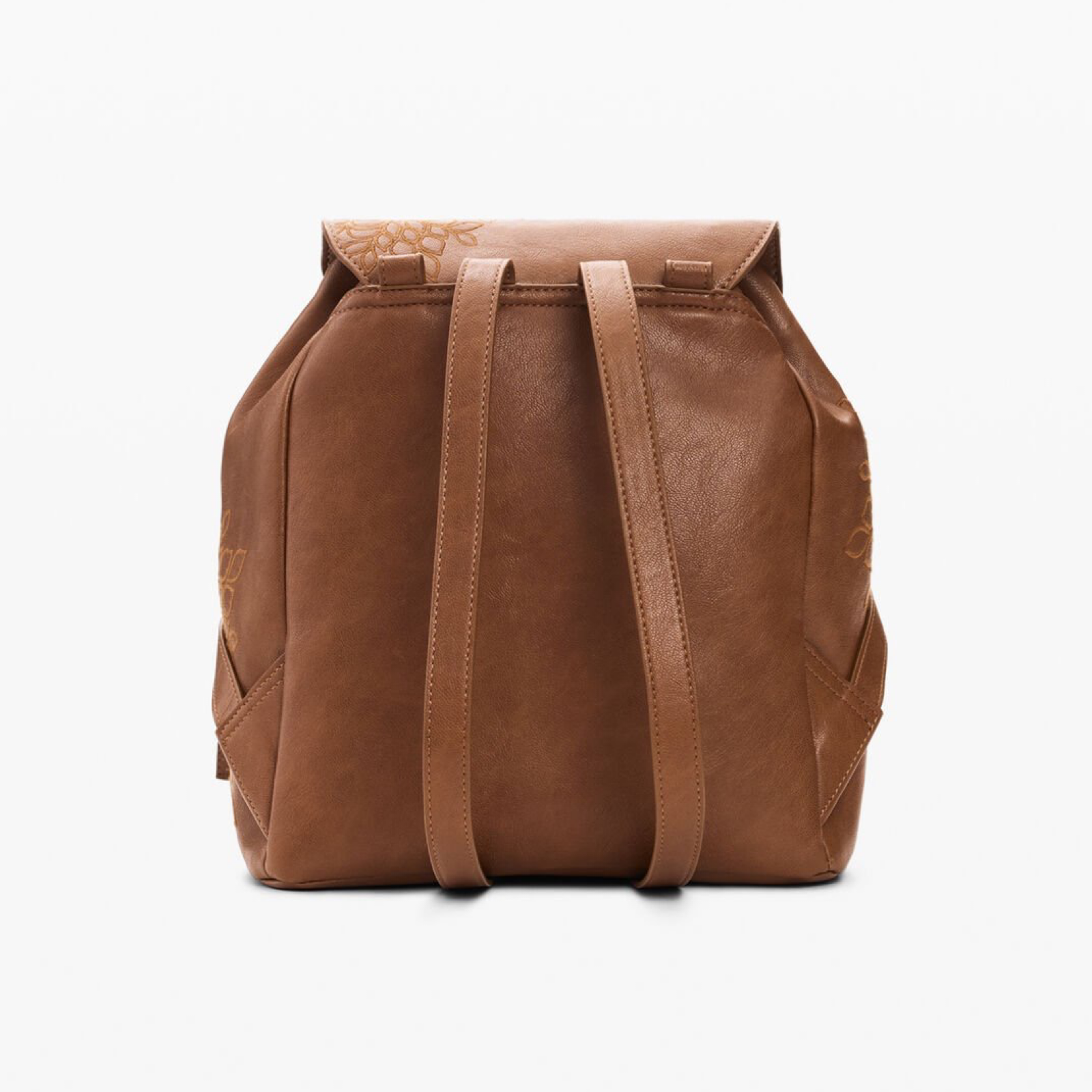 Дамска кафява раница Desigual Women Rucksack 26SAKP39 6011U Back View