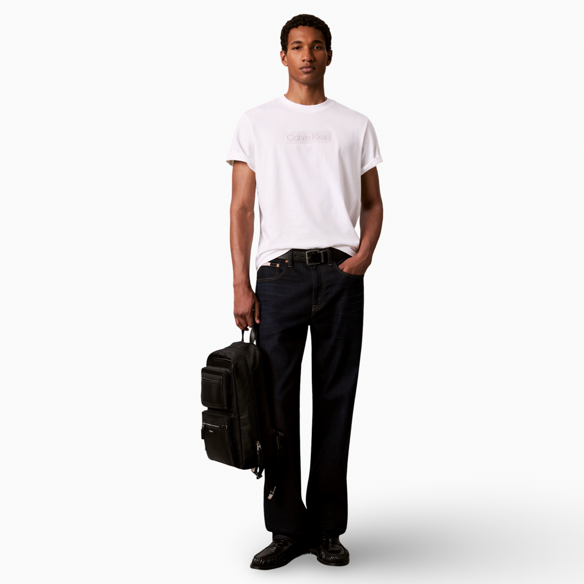 Мъжка раница Calvin Klein Men Laptop Backpack LV04D3498G UB1 Back View