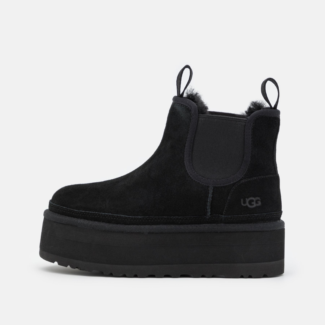 Дамски черни боти UGG Neumel Platform 1134526