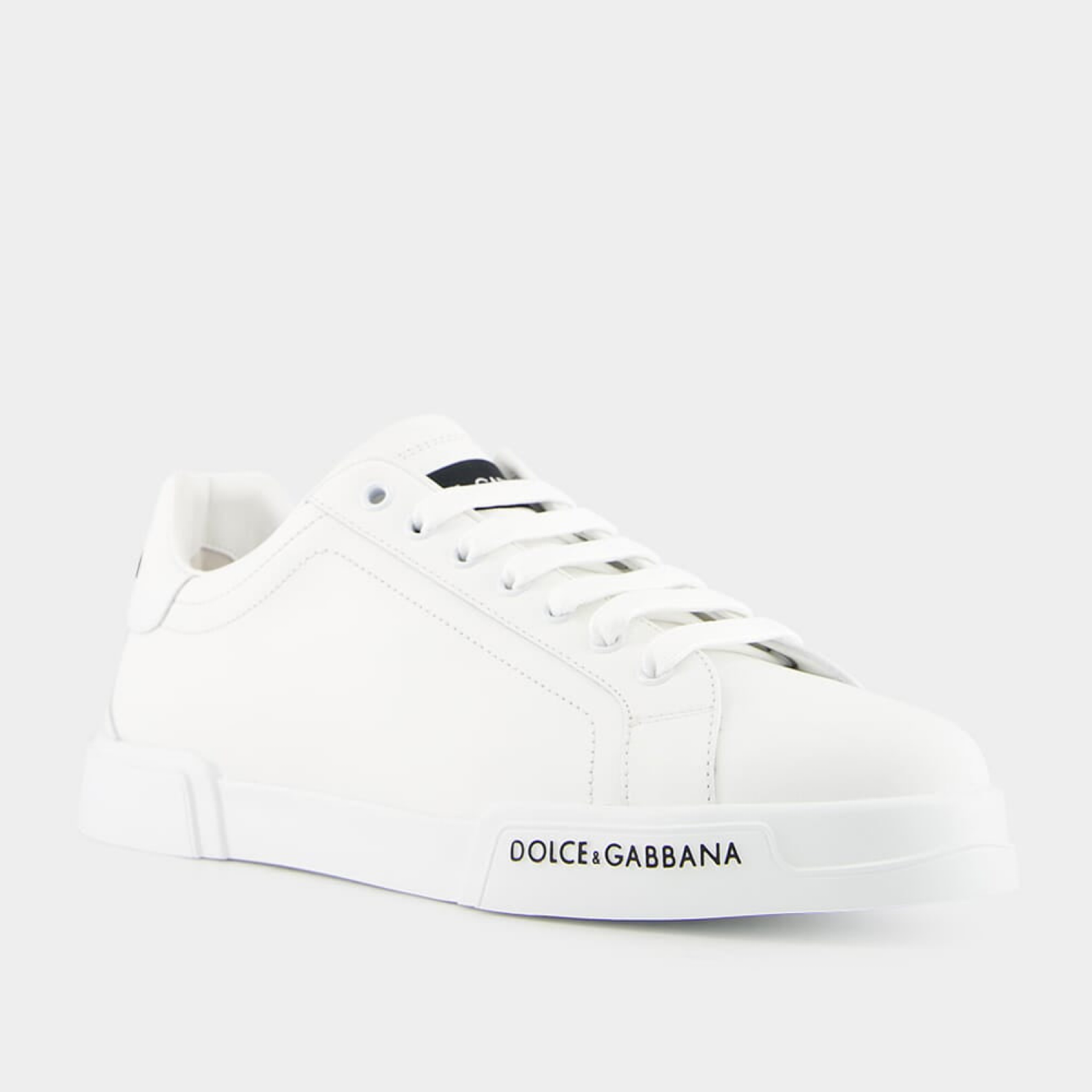 Мъжки бели маратонки Dolce & Gabbana Portofino Men Sneakers