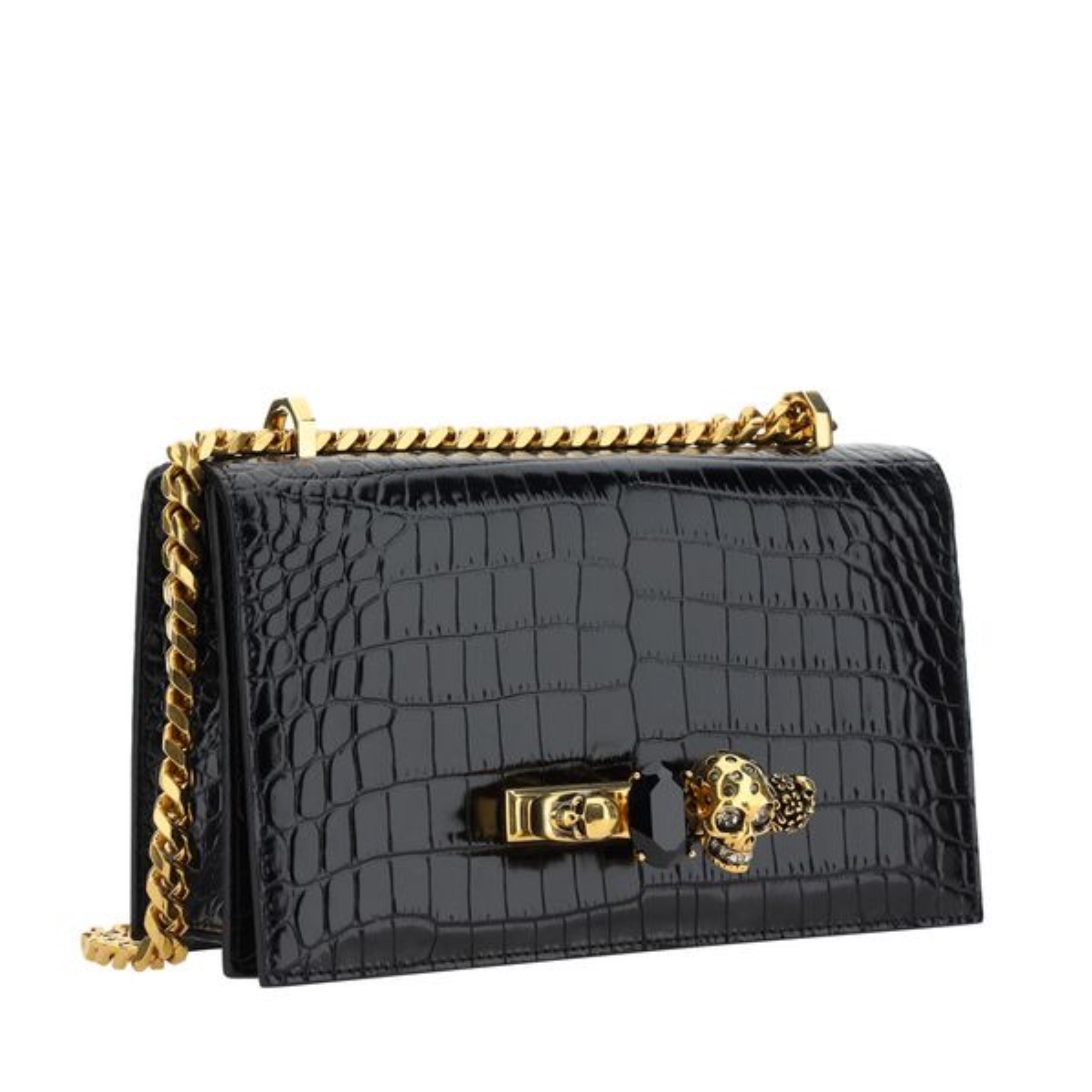 Дамска чанта Women’s shoulder bag Alexander Mcqueen
5541281HB0T1001 Black angled view