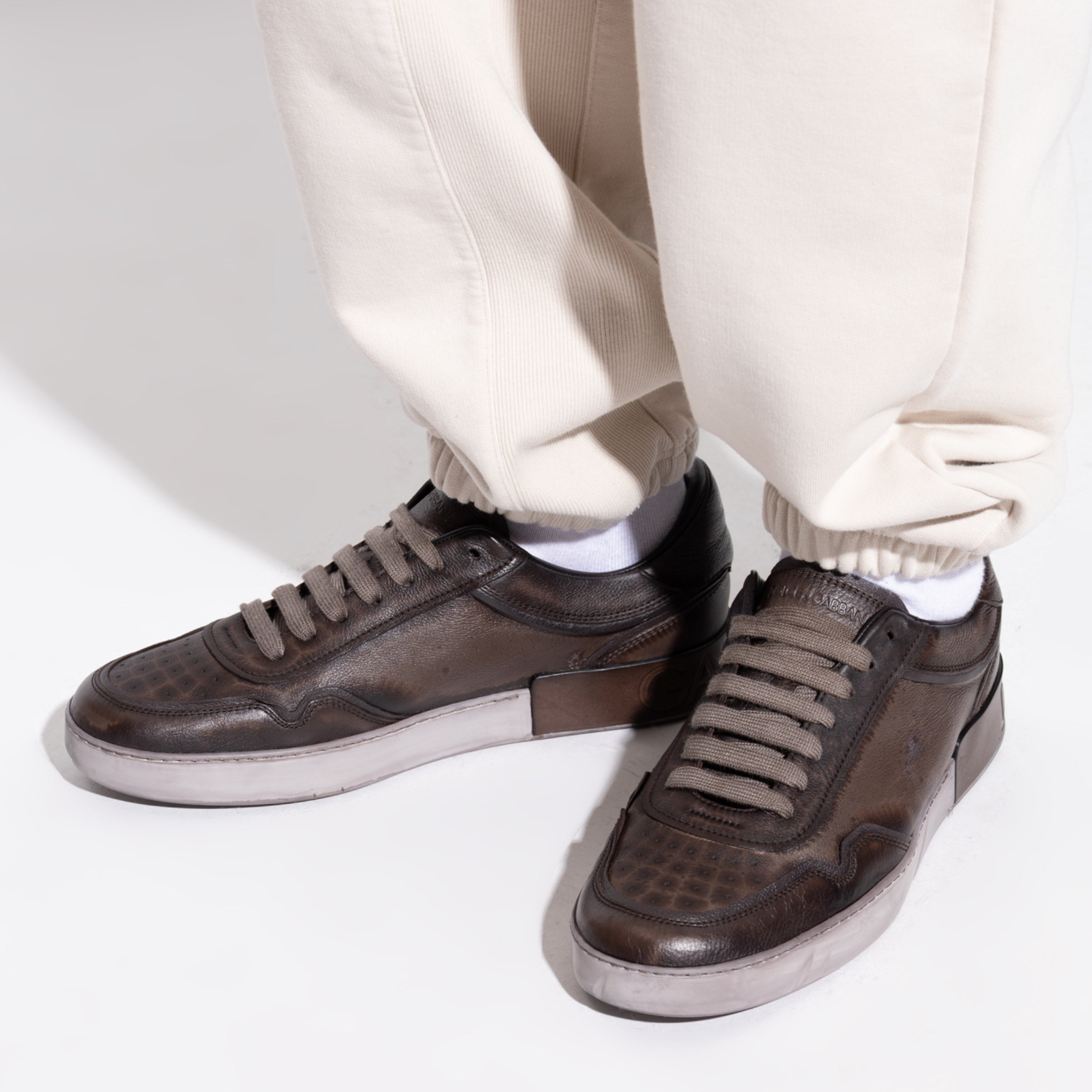 Мъжки кецове Men’s Portofino sneakers Dolce & Gabbana CS2378AW46780076 lifestyle view