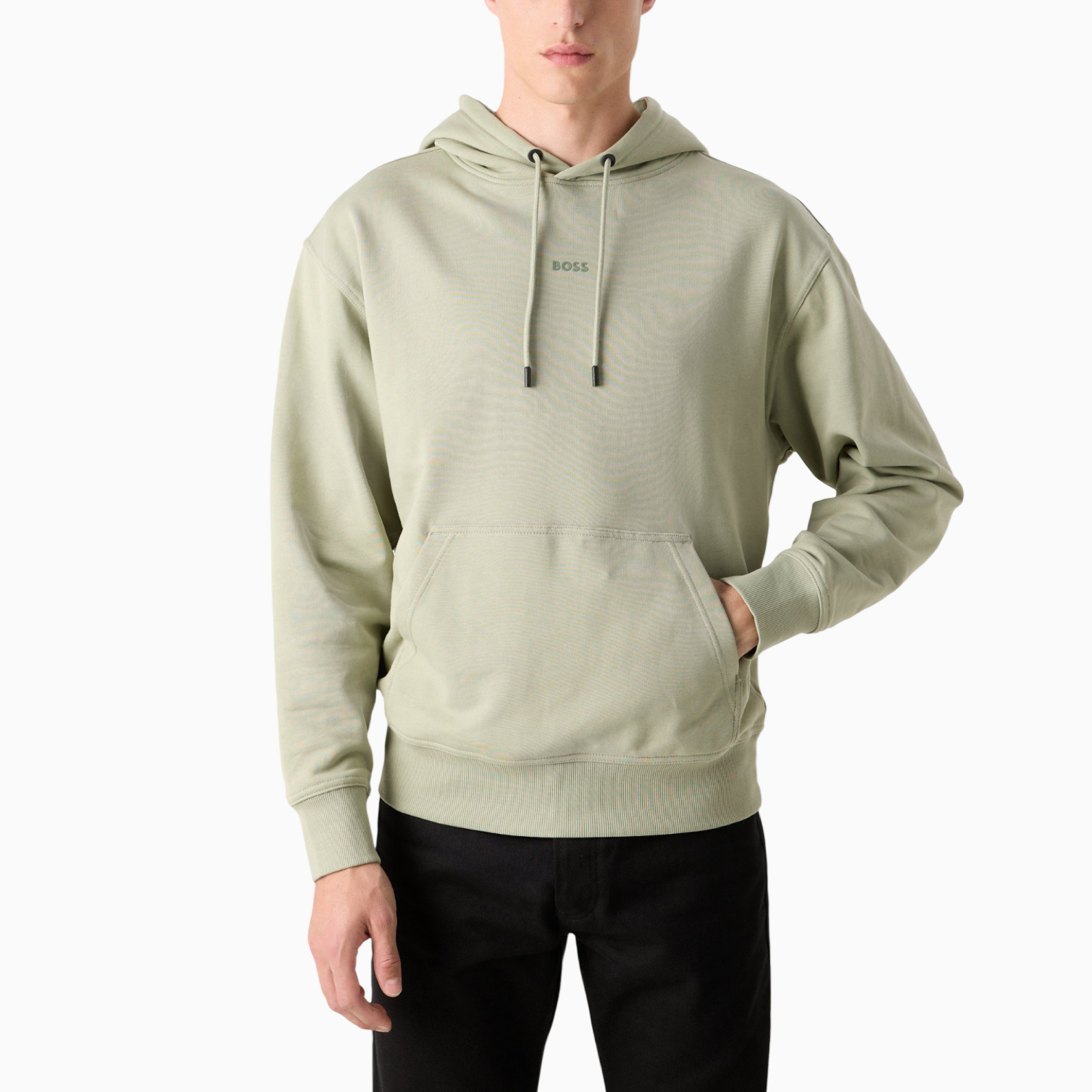 Мъжки худи Boss Men Hoodie 50514530 Front View