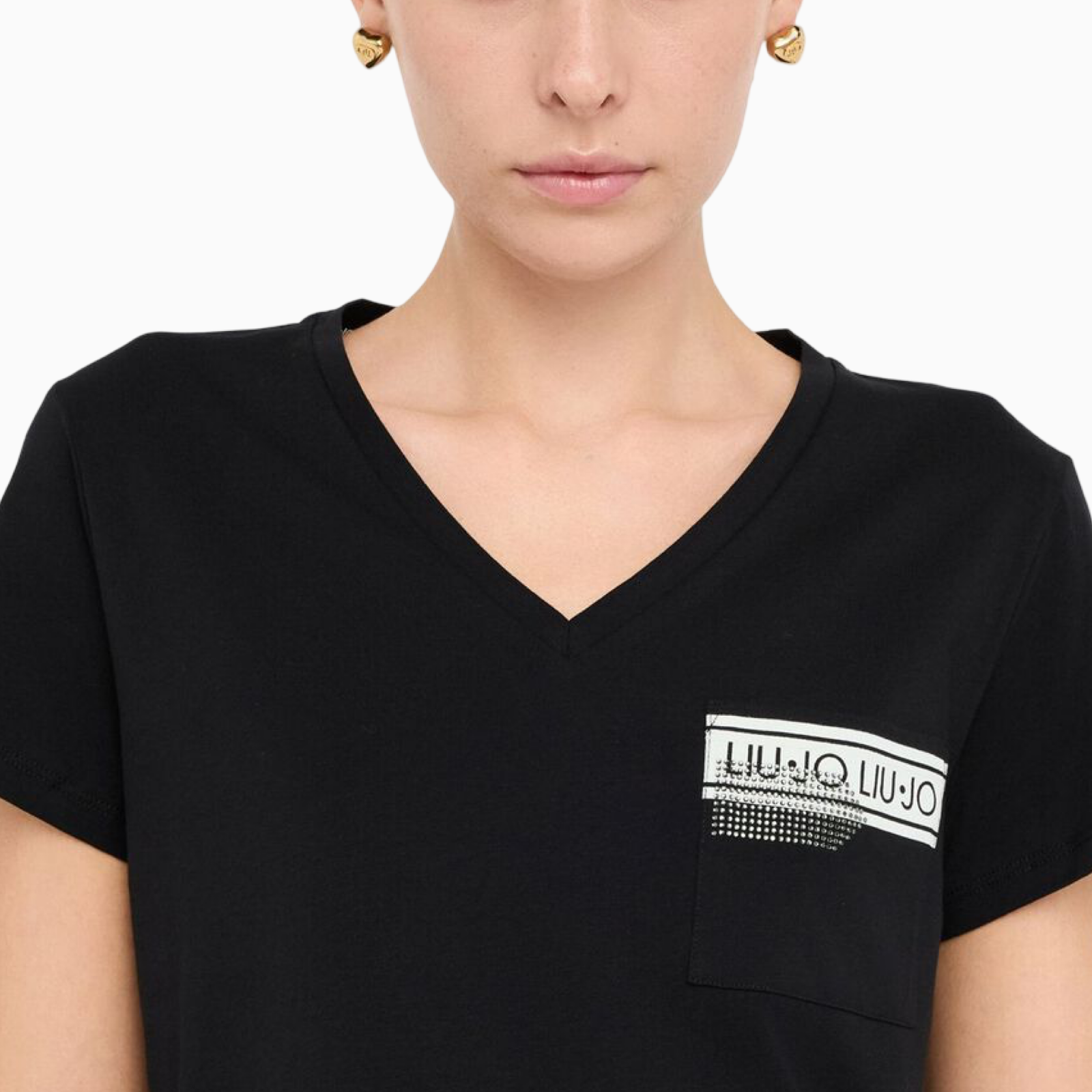 Дамска тениска Liu Jo Women T-shirt 
TF5167 JS923 Close-Up