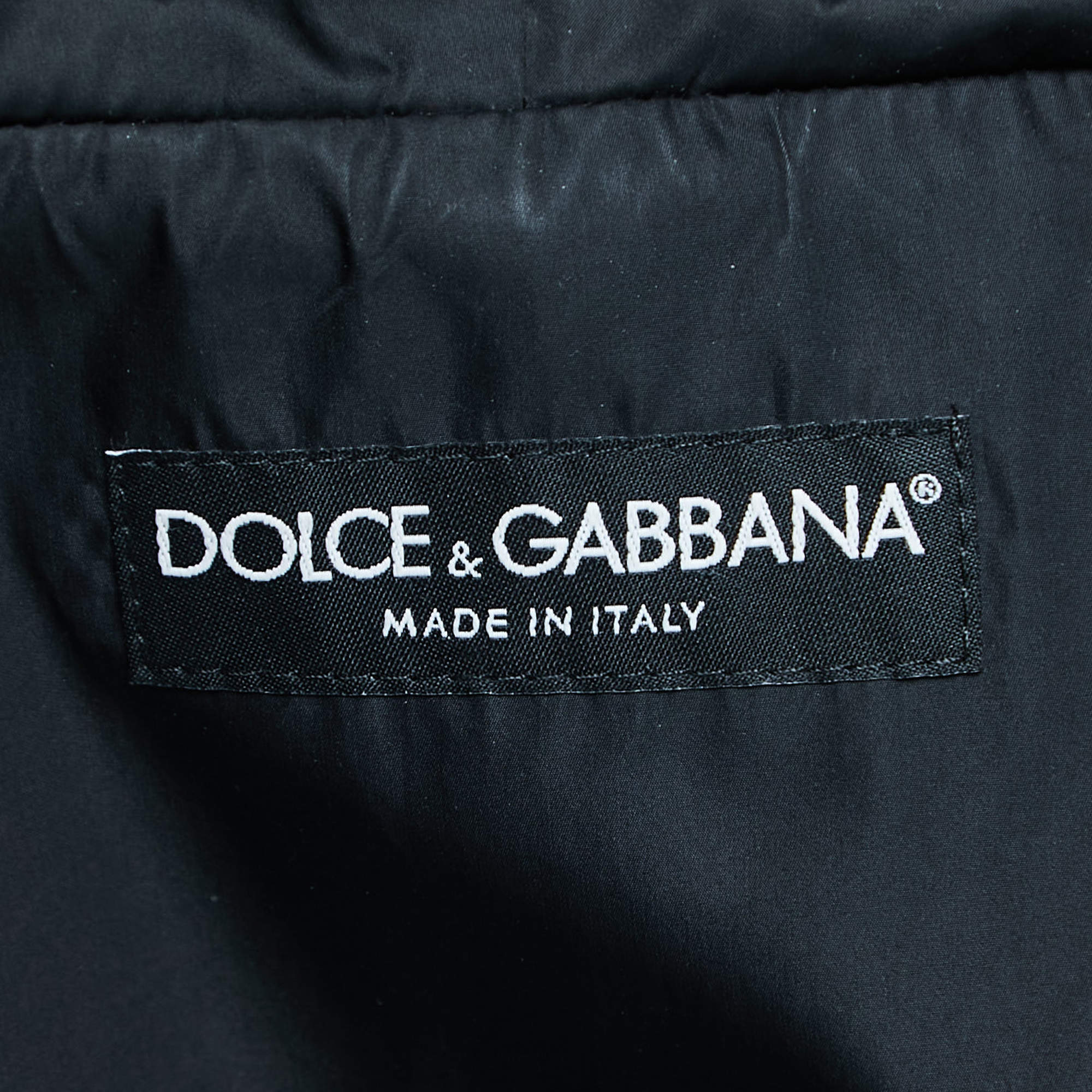 Дамско яке с качулка Dolce & Gabbana #DGFamily в черно