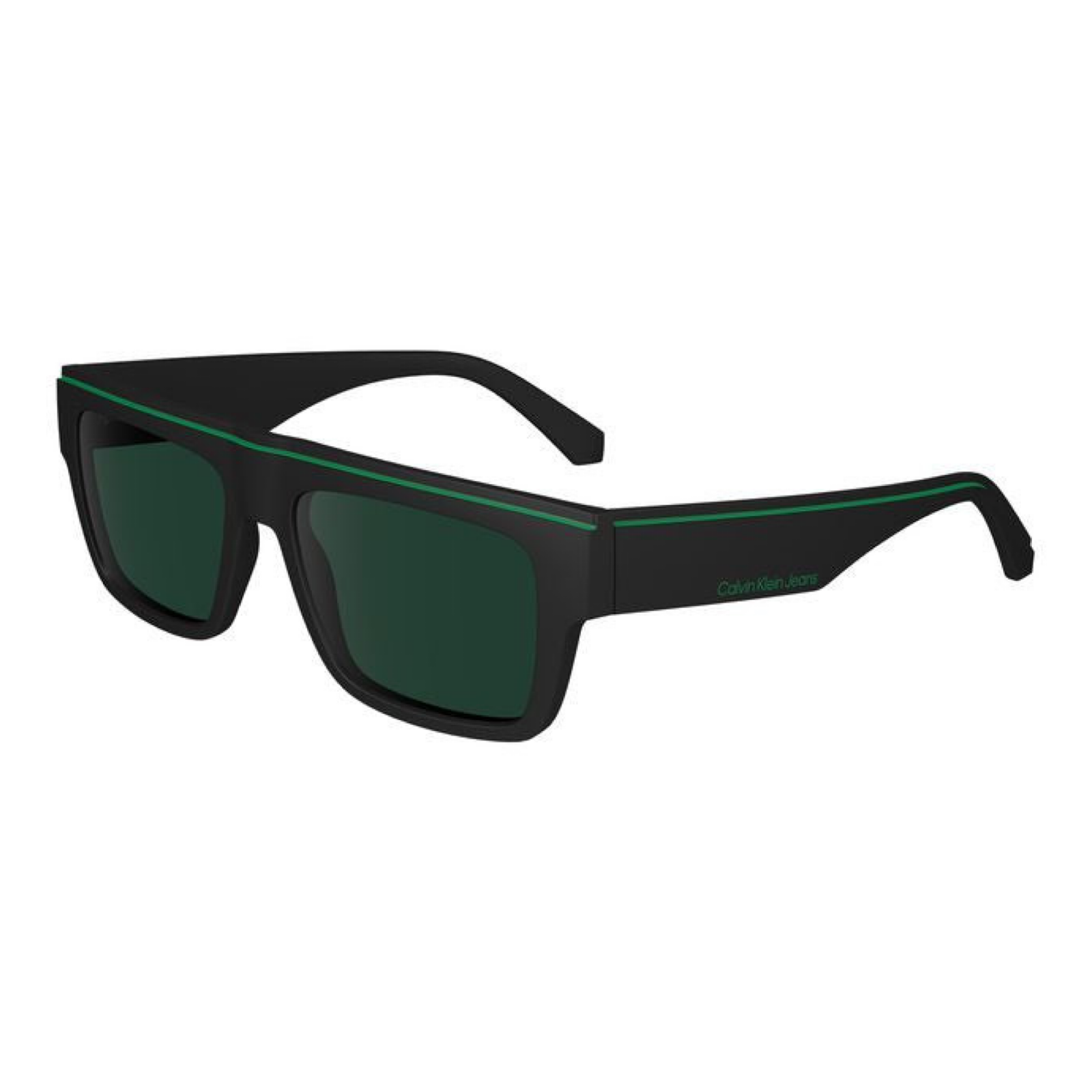 Calvin Klein Black Plastic Sunglasses