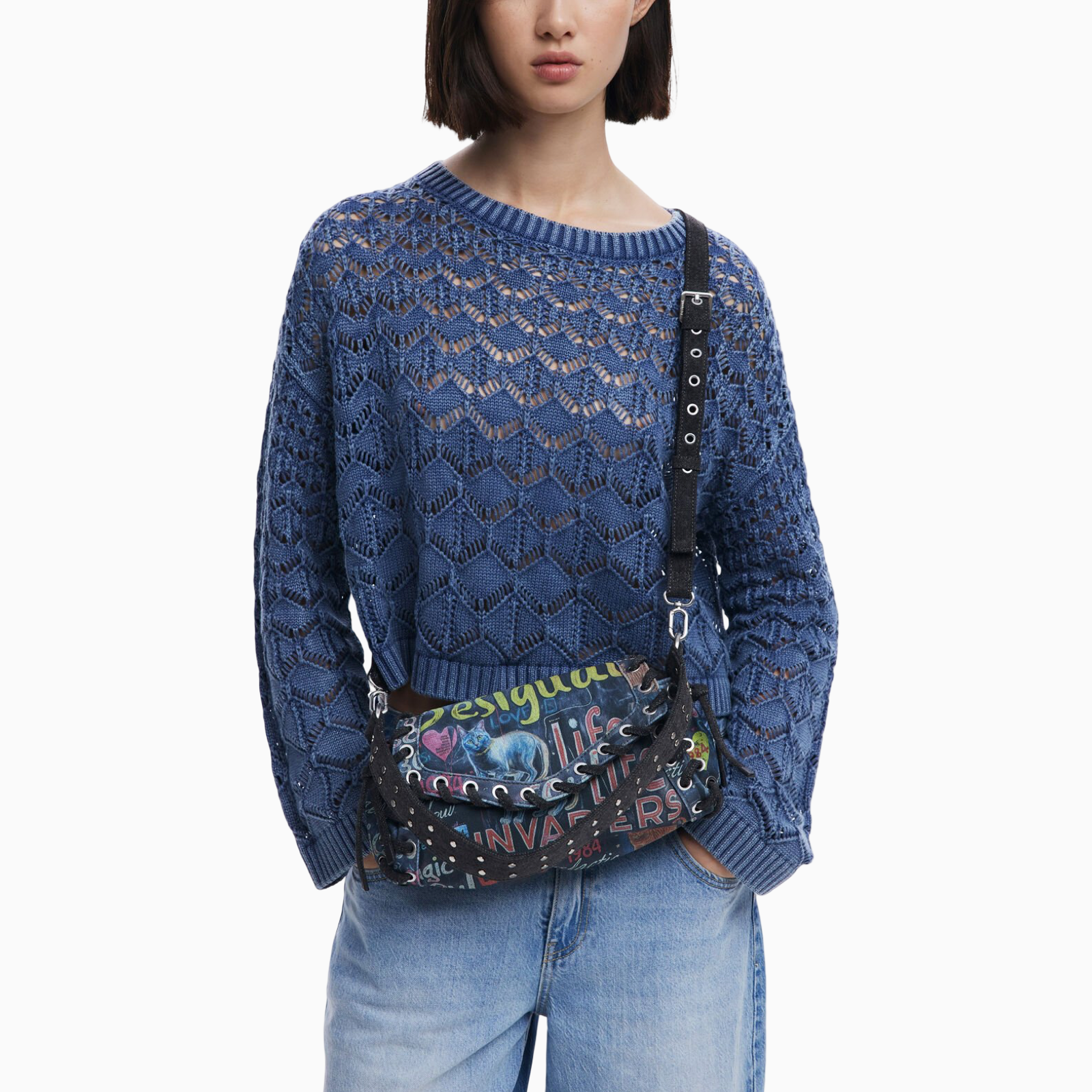 Дамска чанта Desigual Women Bag 25WAKP22 Model Model 