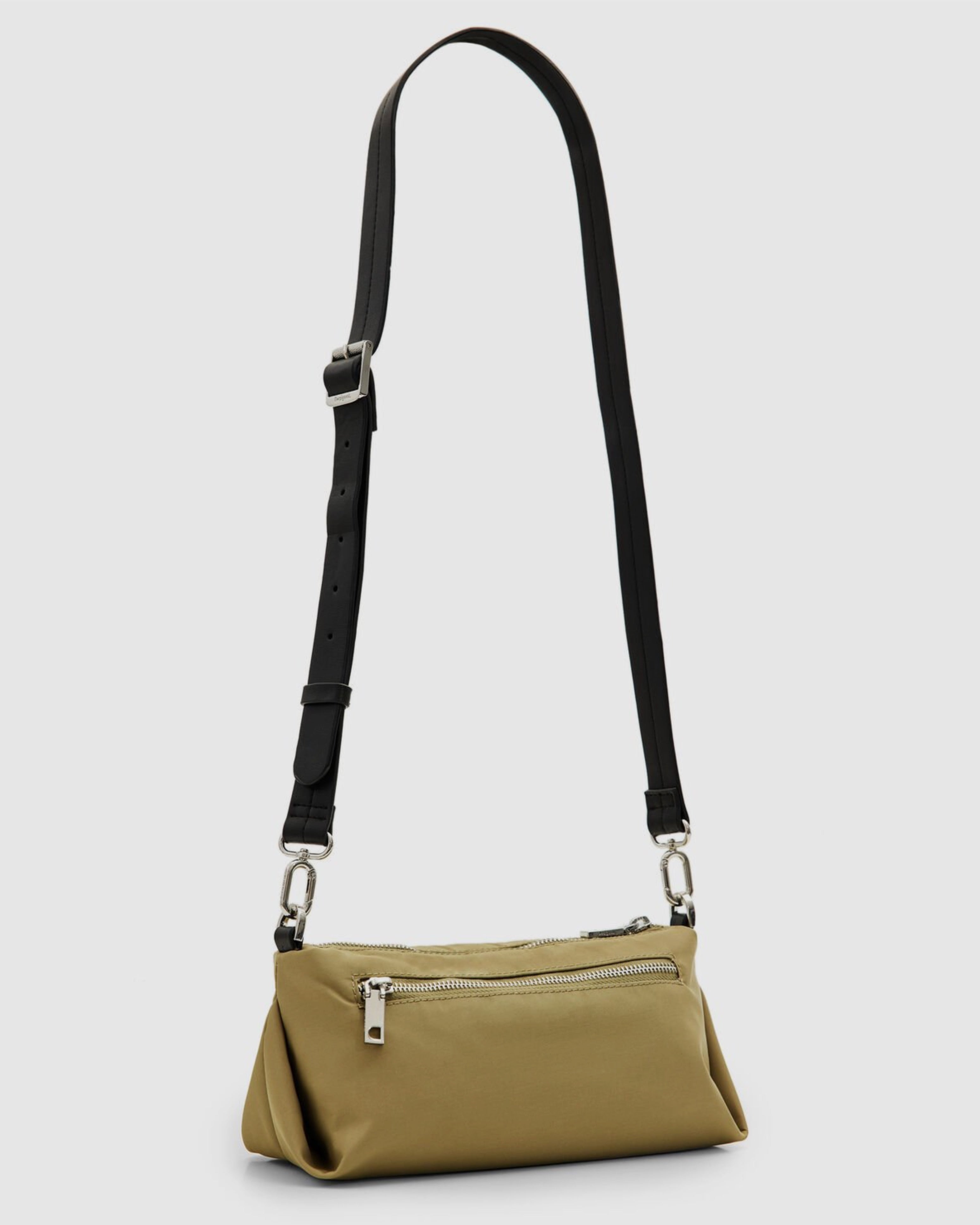 Дамска чанта в маслинено зелено Women’s S plain knots crossbody bag Desigual 24SAXY05 4092U Olive green