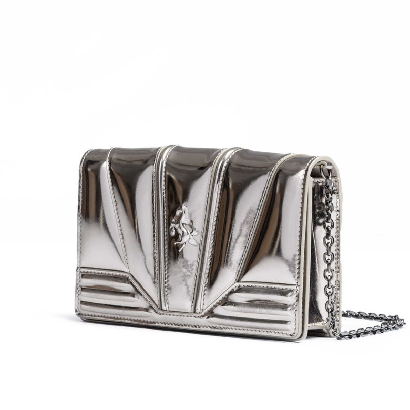 Ferrari GT Patent Leather Bag Side View