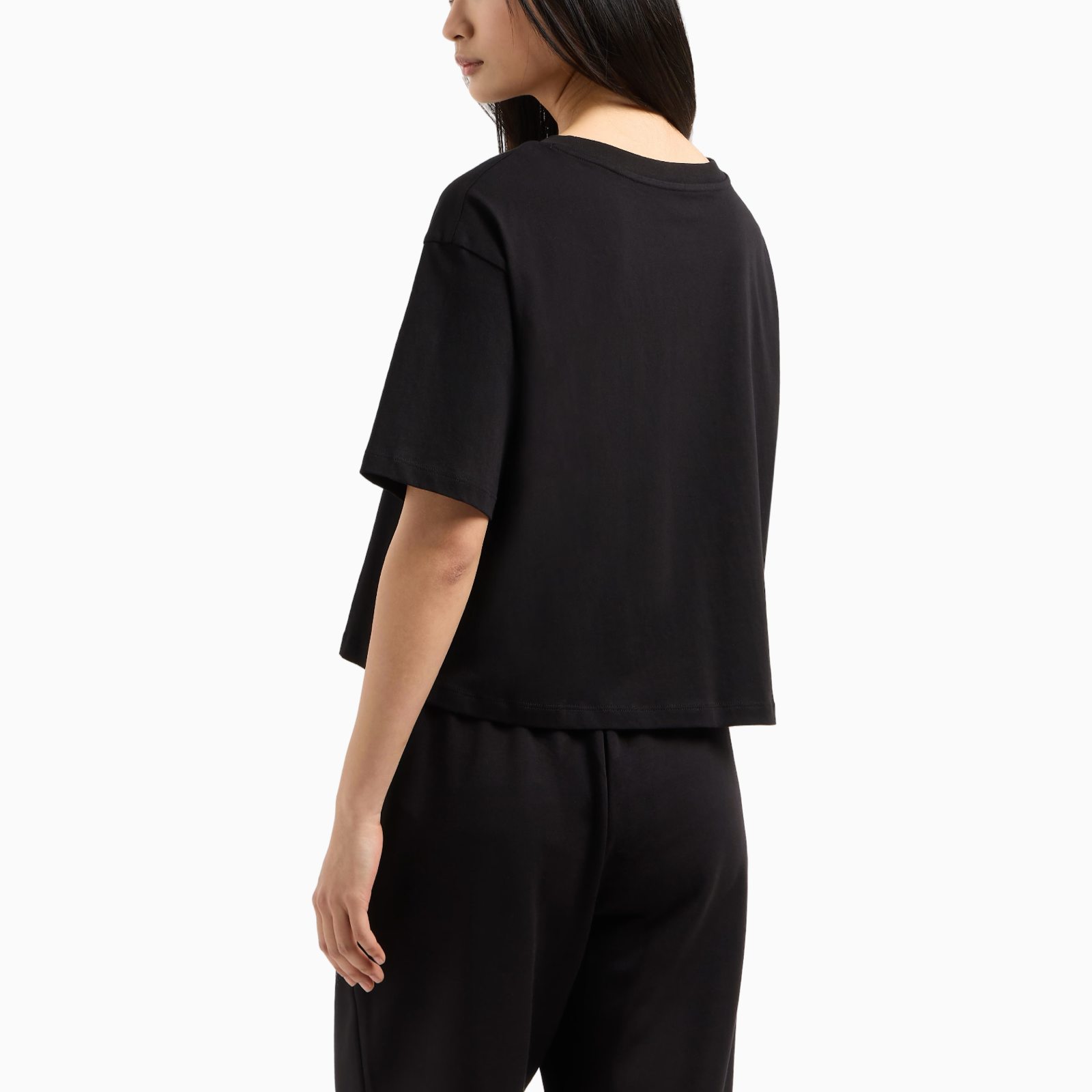 Дамска черна тениска Armani Exchange XW000102 AF10359