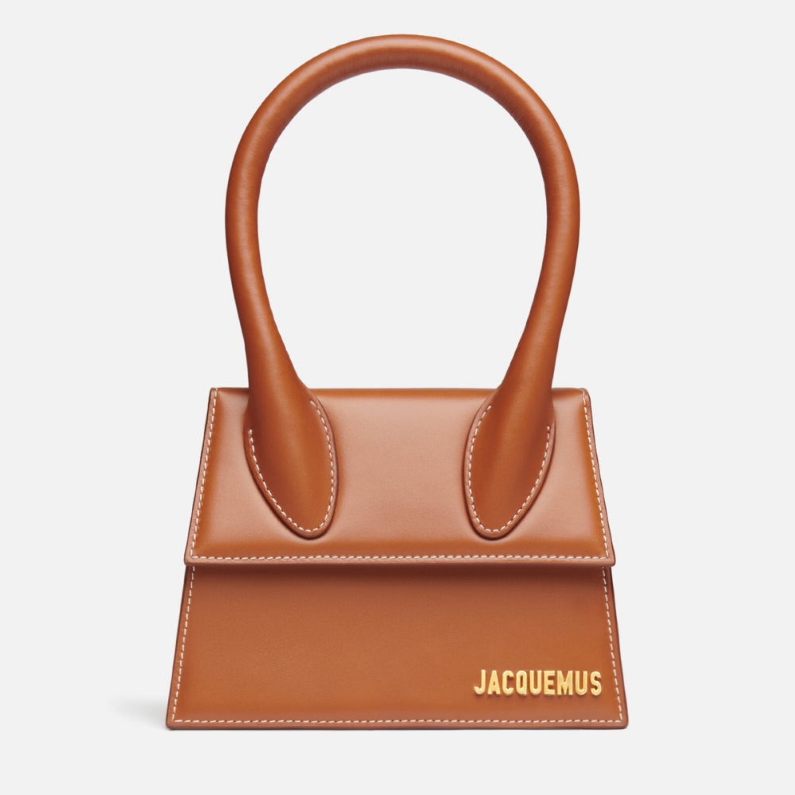 Jacquemus Le Chiquito Moyen Brown Bag 22H213BA002-3072-811 Front View
