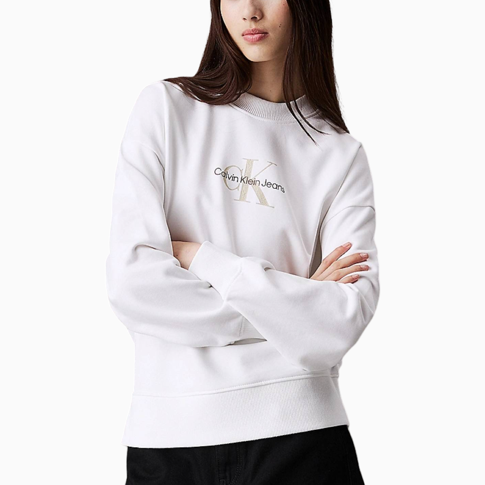 Дамска бяла блуза Calvin Klein Jeans J20J224177