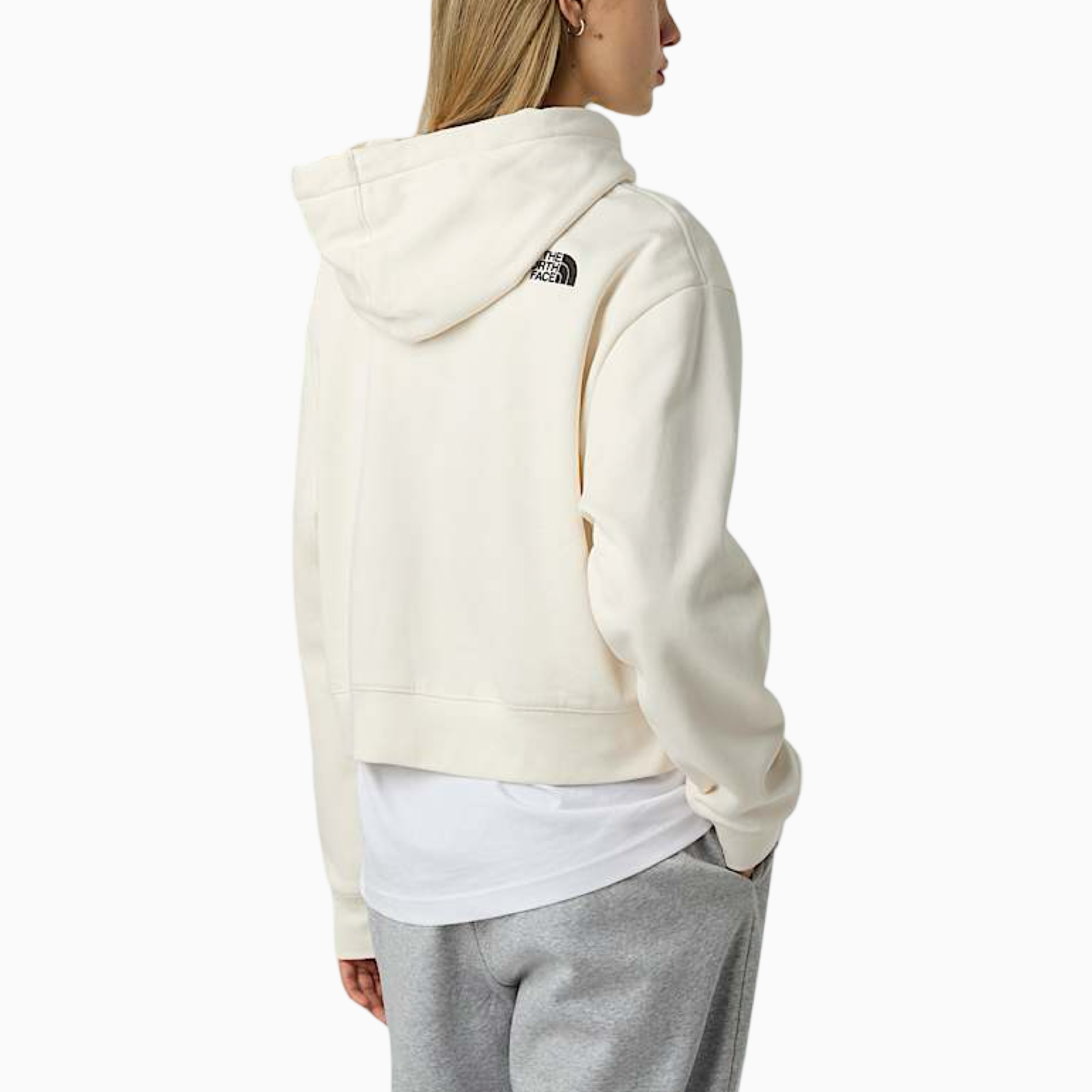 Дамско бяло худи The North Face Women Hoodie NF0A89EXQLI Back View