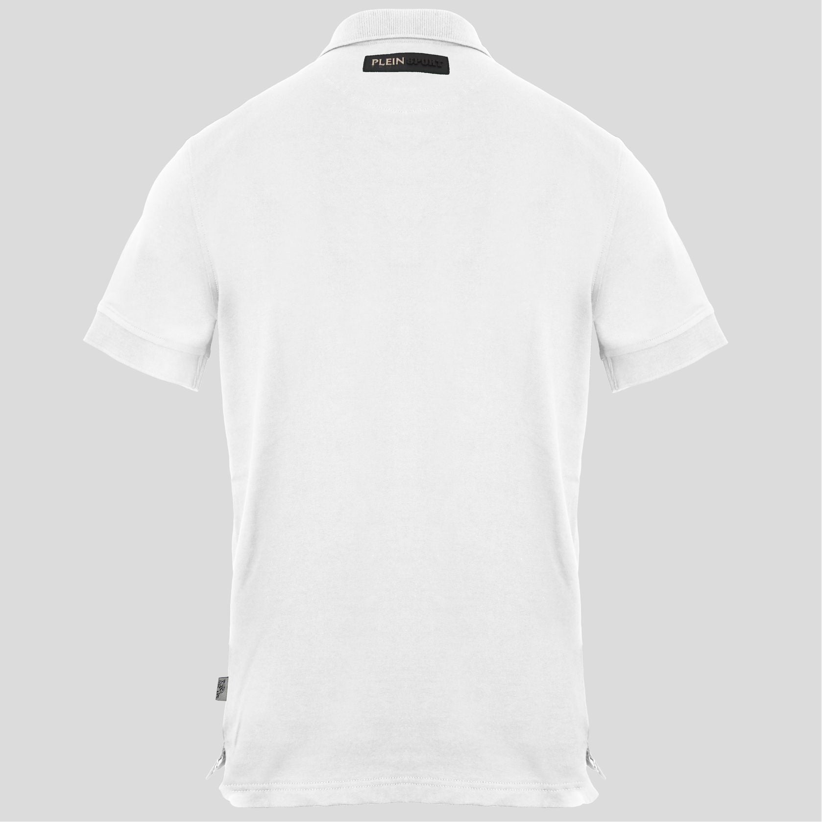 Мъжка поло тениска с яка Plein Sport PIPS50001_WHITE в бяло