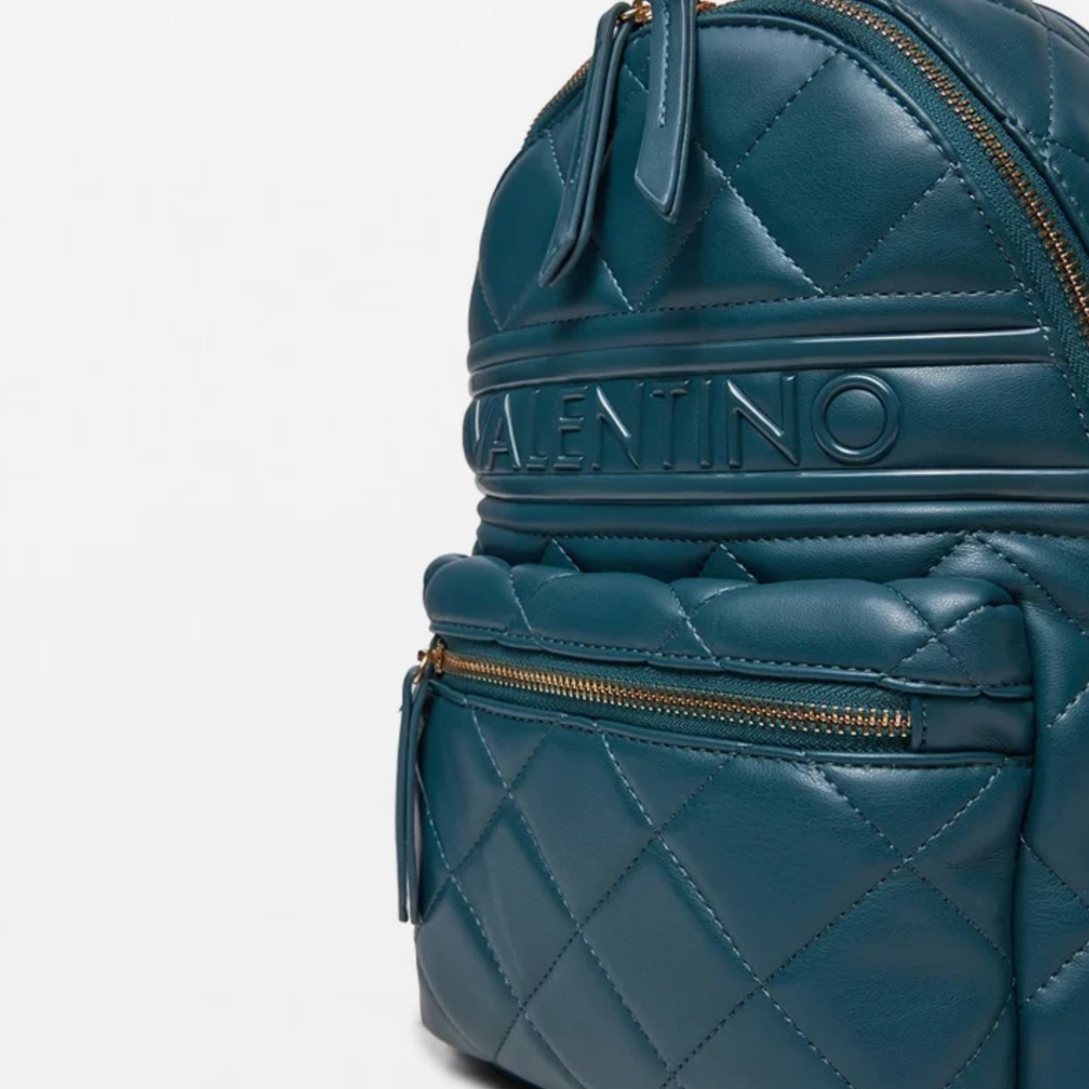 Дамска раница в синьозелено Women’s rucksack / backpack Valentino Ada VBS51O07 Ottanio (Blue-Green)